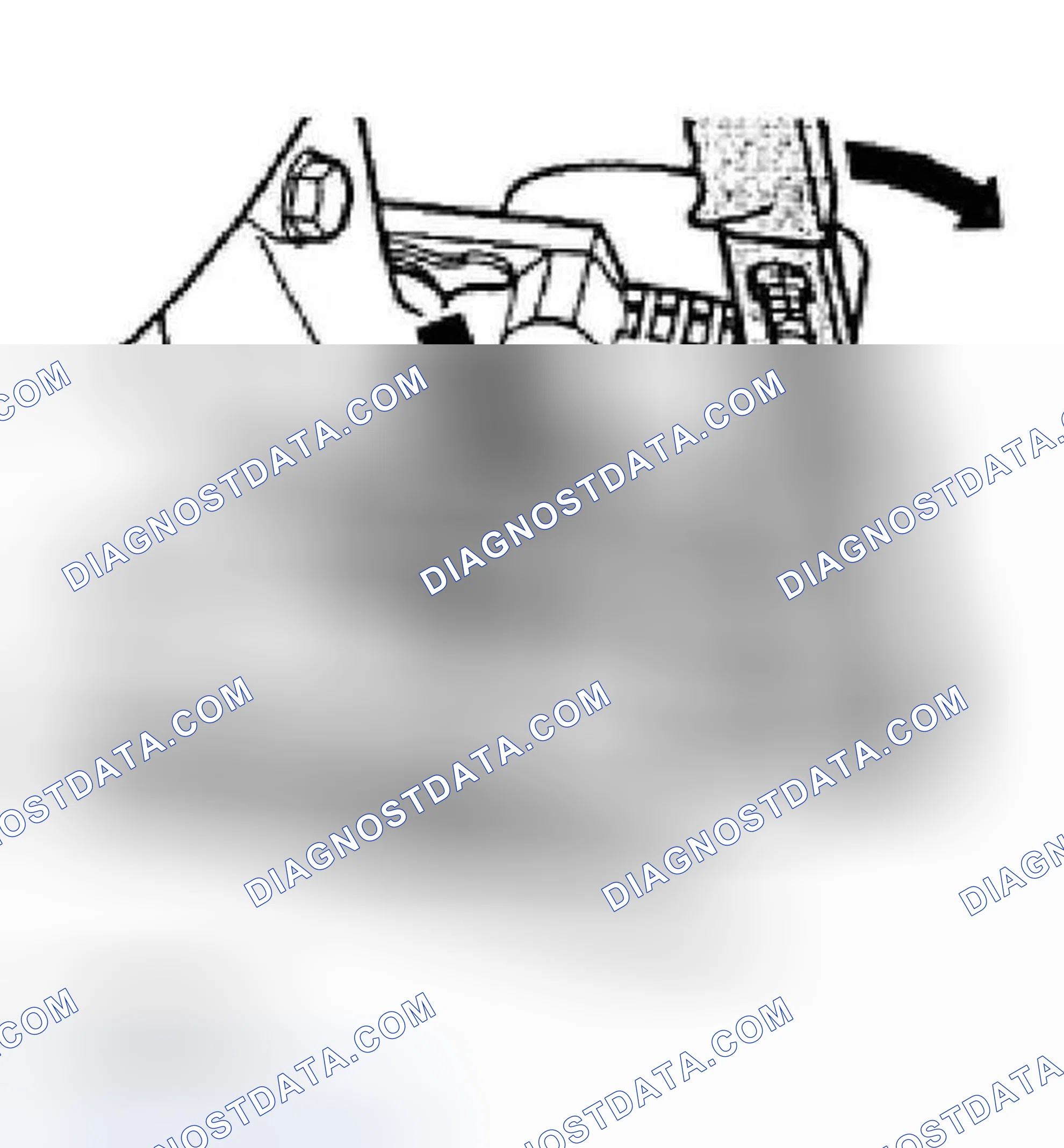 Scheme 34: Checking/adjusting V -belt tension, belt drive without tensioning pulley