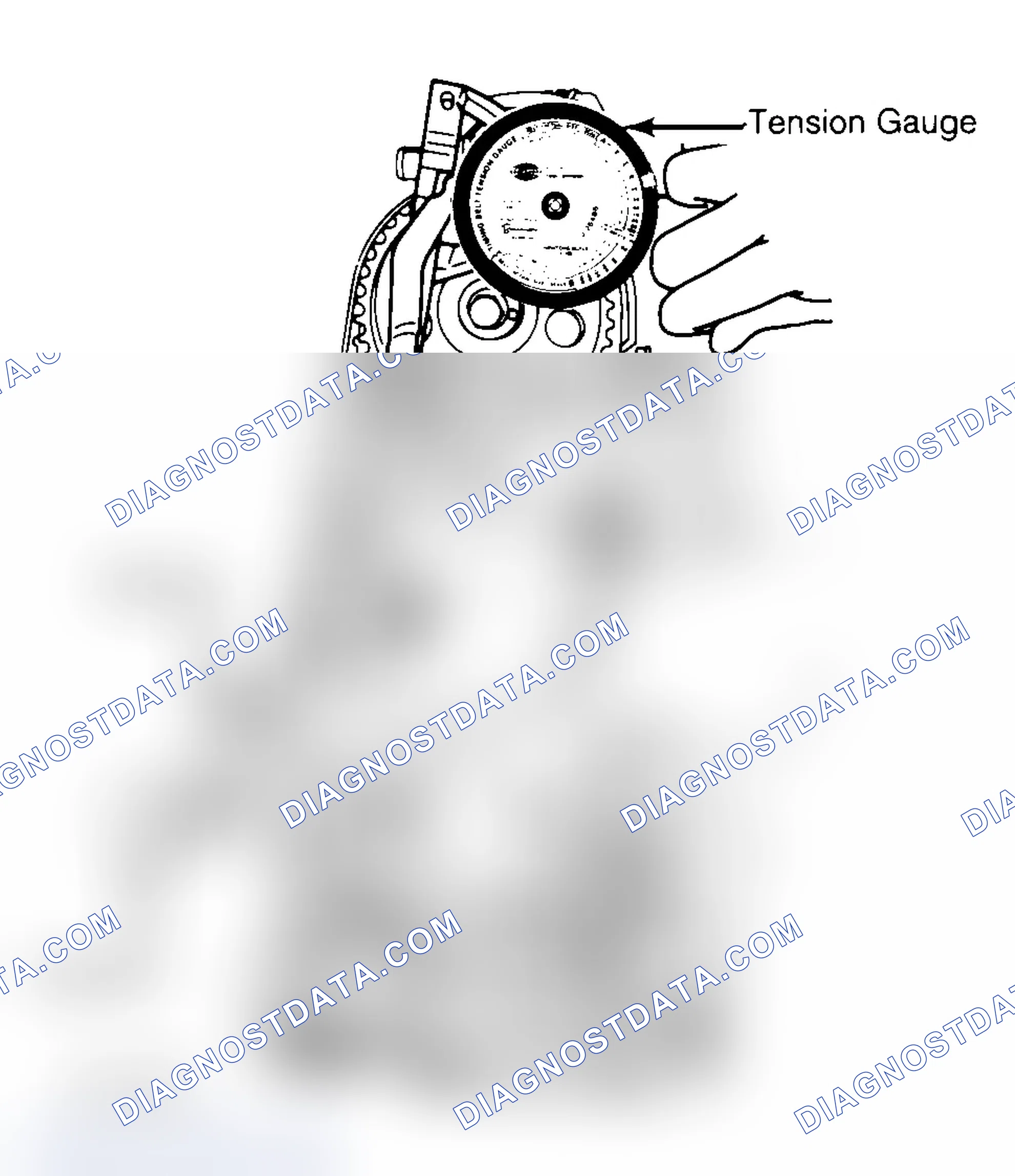 Scheme 3: Adjusting Typical Timing Belt Tension