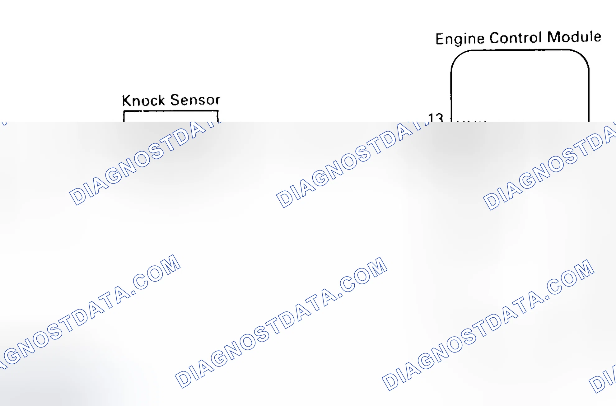 Scheme 169: DTC 52 - KNOCK SENSOR SIGNAL