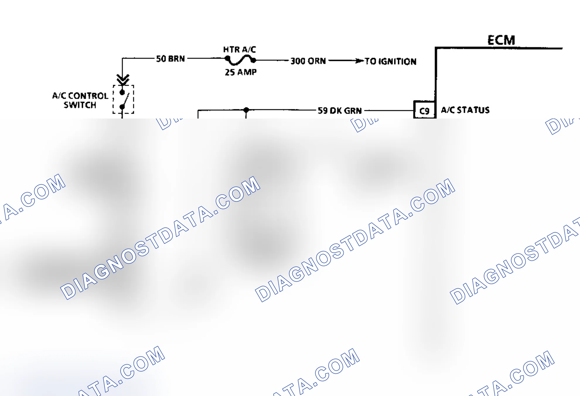 Scheme 169: Chart C-10 Flow Chart (5.7L VIN 7 - "D" Body) A/C Clutch Control Circuit Diagnosis