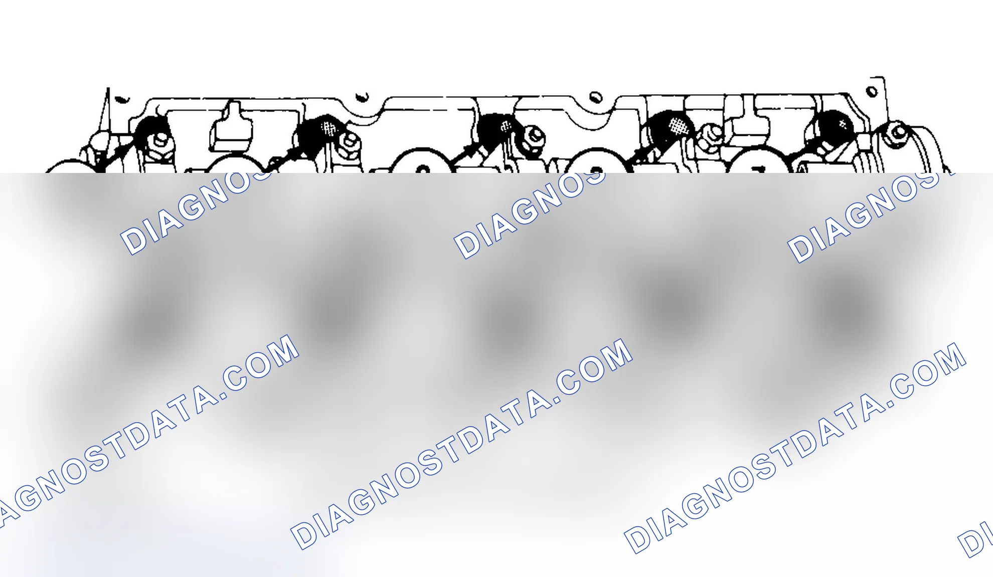Scheme 3: Typical Cylinder Head Tightening or Loosening Sequence