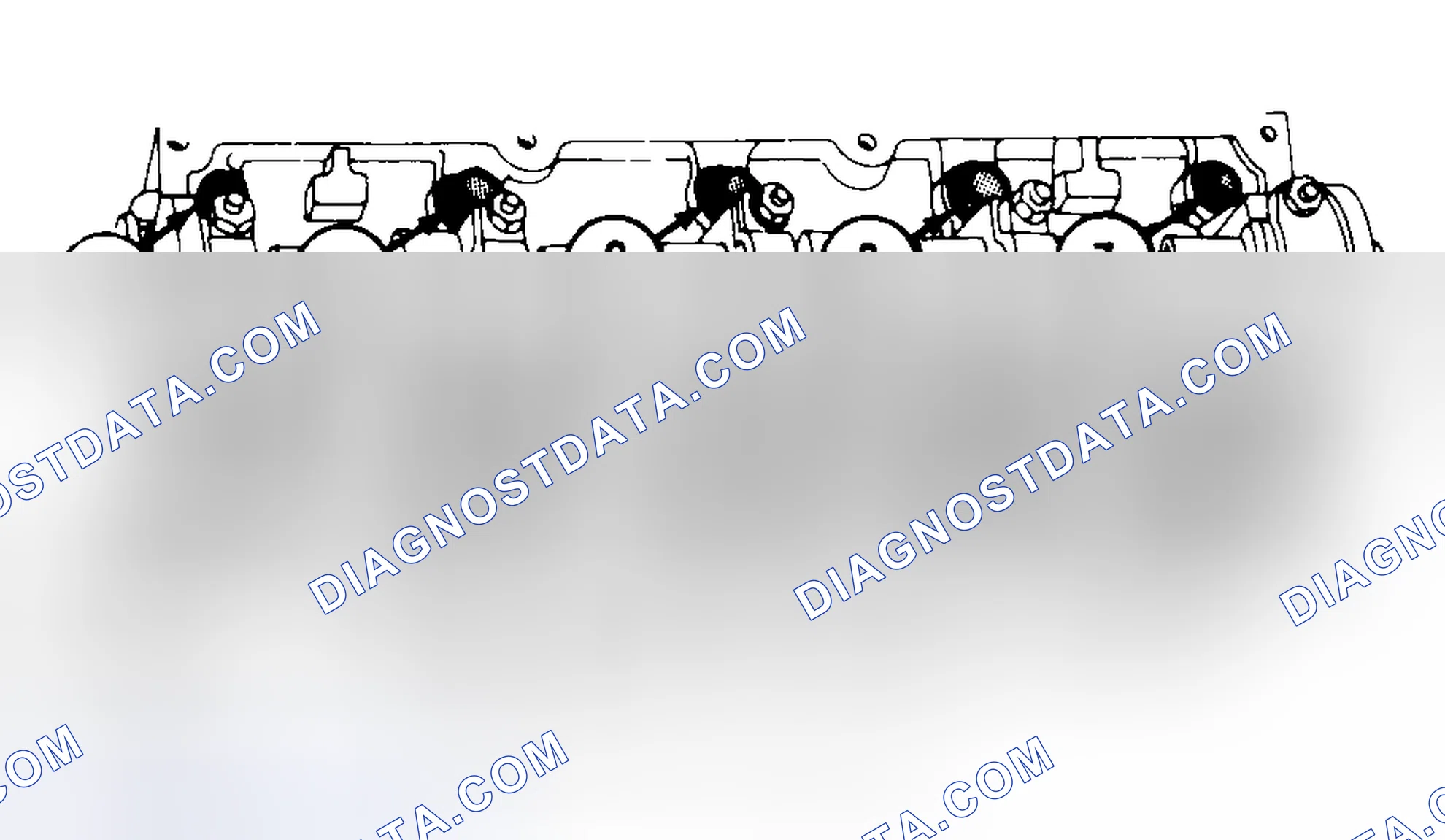 Scheme 7: Typical Cylinder Head Tightening or Loosening Sequence