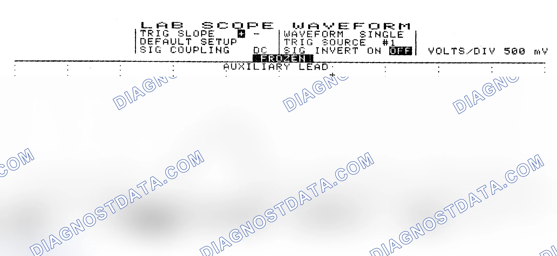 Scheme 10: Single Injector w/Excessive Current Flow - Current Pattern