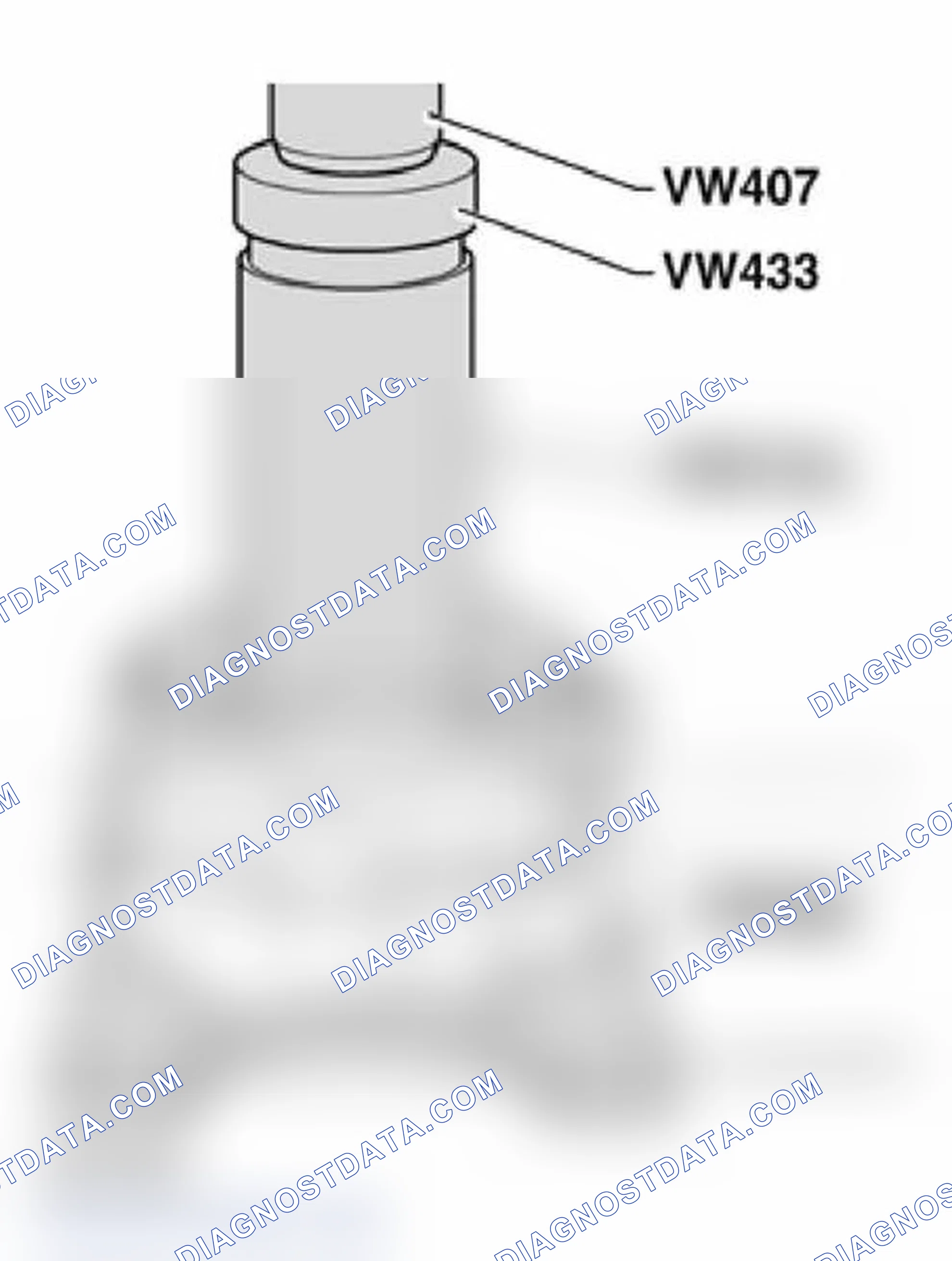 Scheme 26: Pressing in ball bearing for drive flange