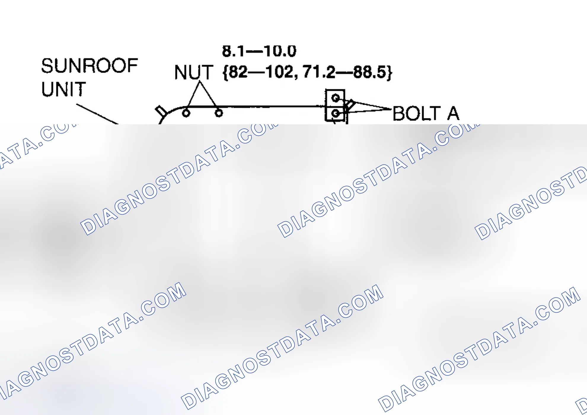 Scheme 9: SUNROOF UNIT REMOVAL/INSTALLATION