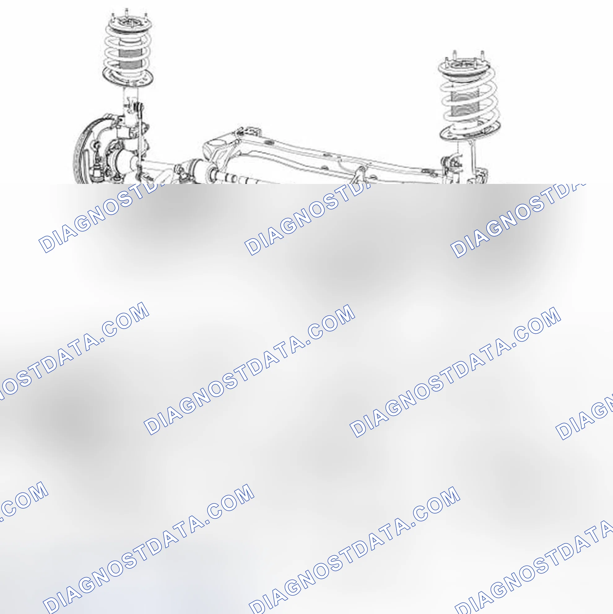 Scheme 20: Front Suspension - Exploded View