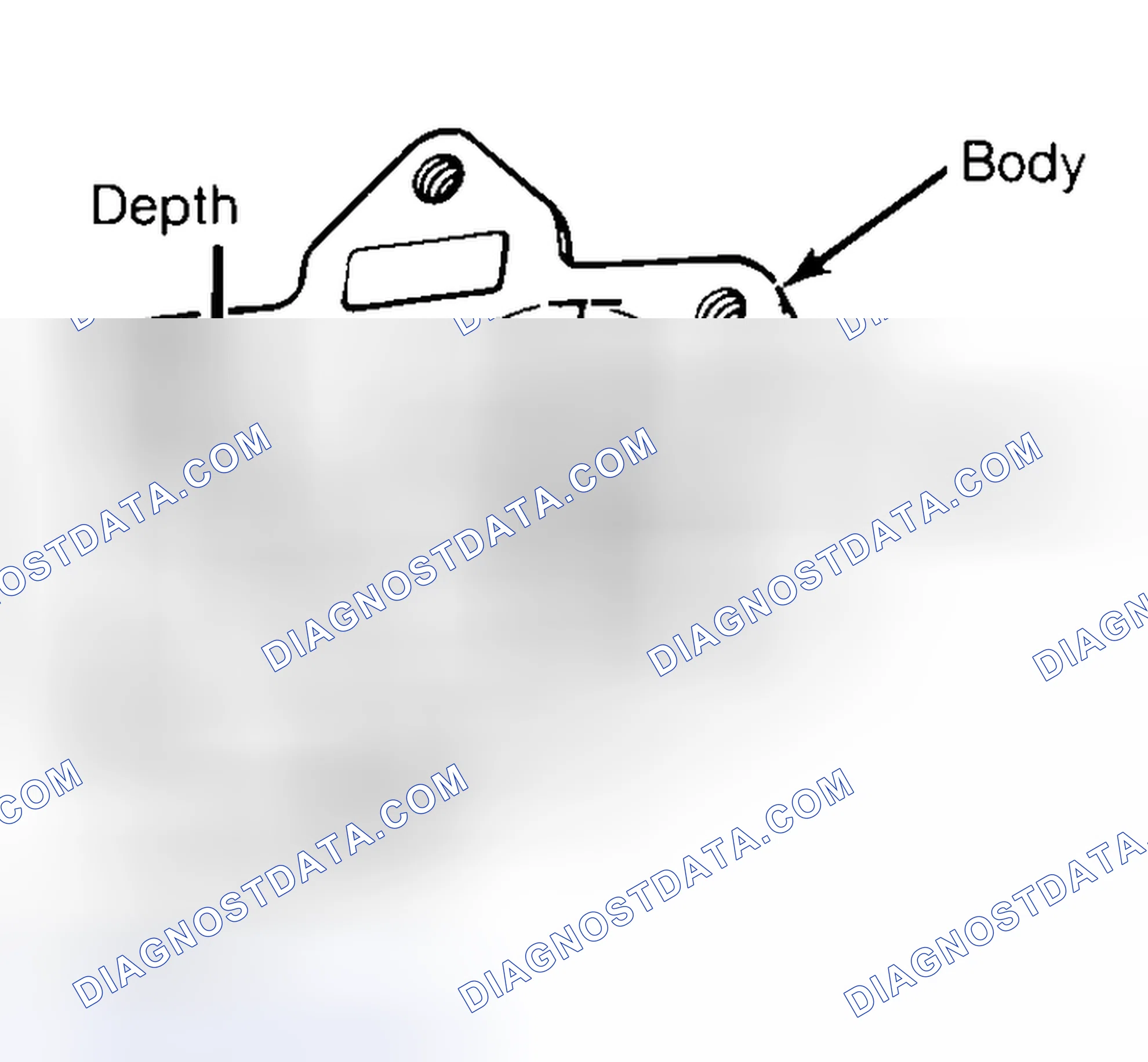 Scheme 35: Measuring Oil Pump Gear Cavity