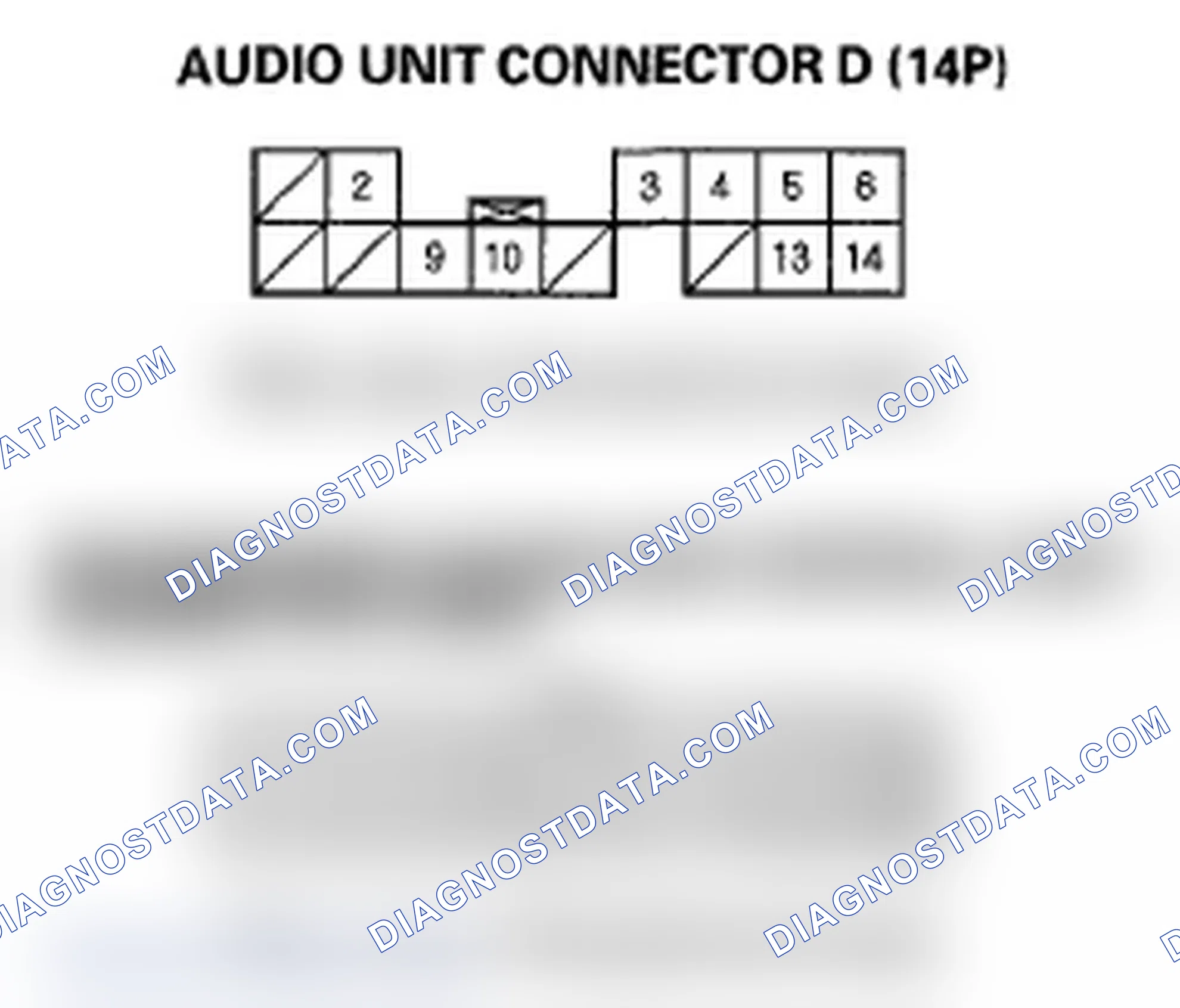 Scheme 161: Poor or no sound with XM radio (Audio unit does display XM channels)