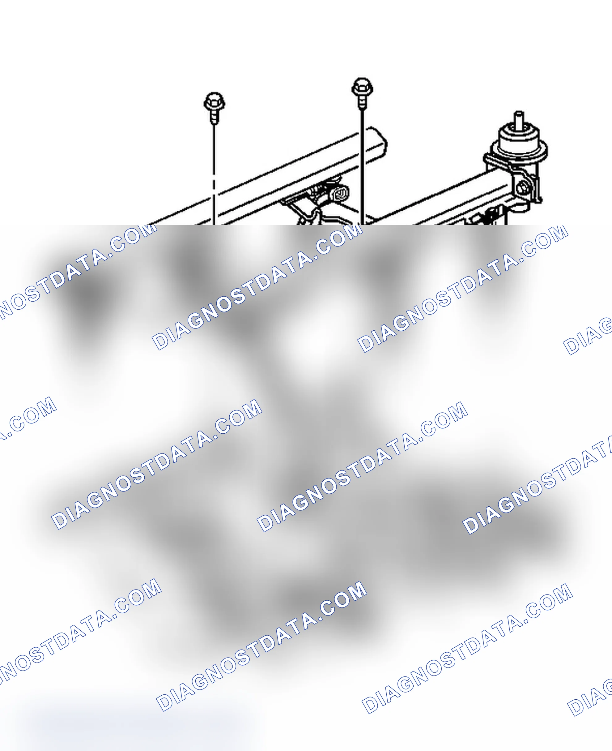 Scheme 100: Fuel Rail Assembly
