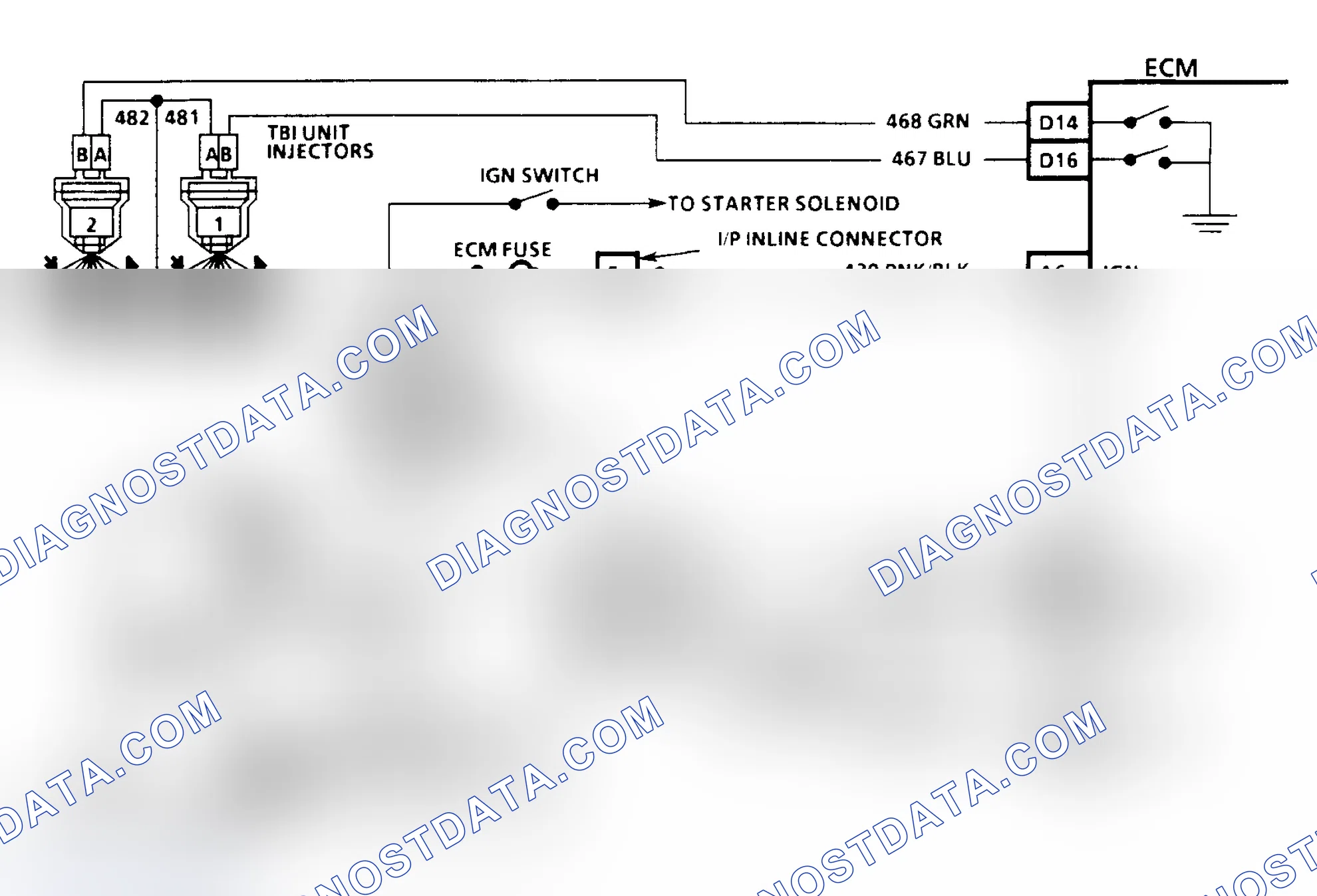 Scheme 292: CODE 42, Schematic, Elec. Spark Timing (3.1L)