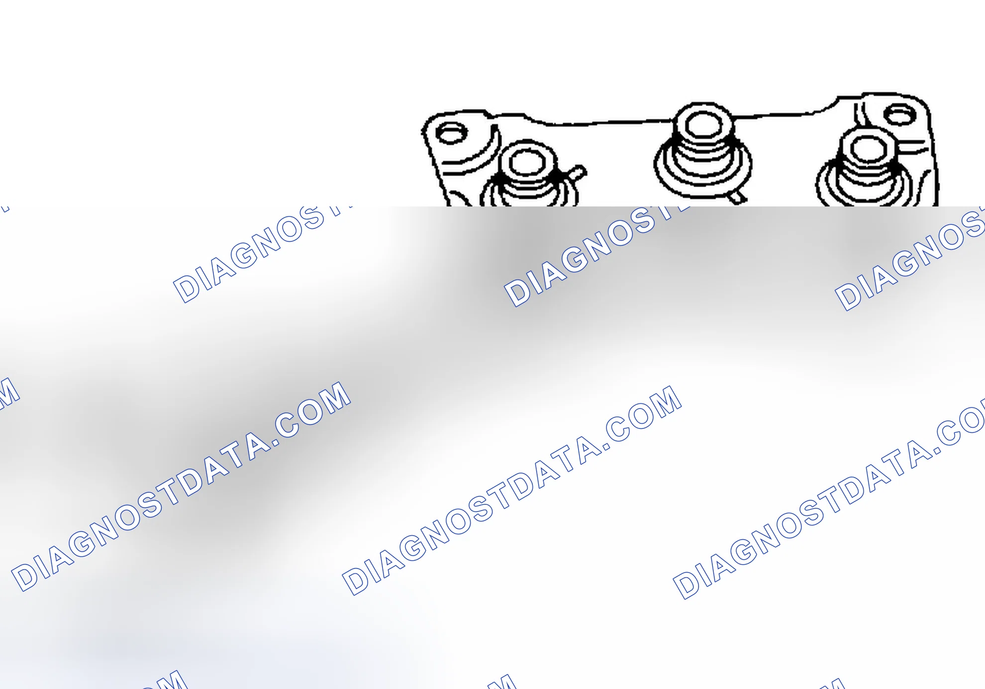 Scheme 425: 3-Unit Solenoid Assembly (Overrun Clutch Solenoid Valve and Shift Solenoid Valves A and B)