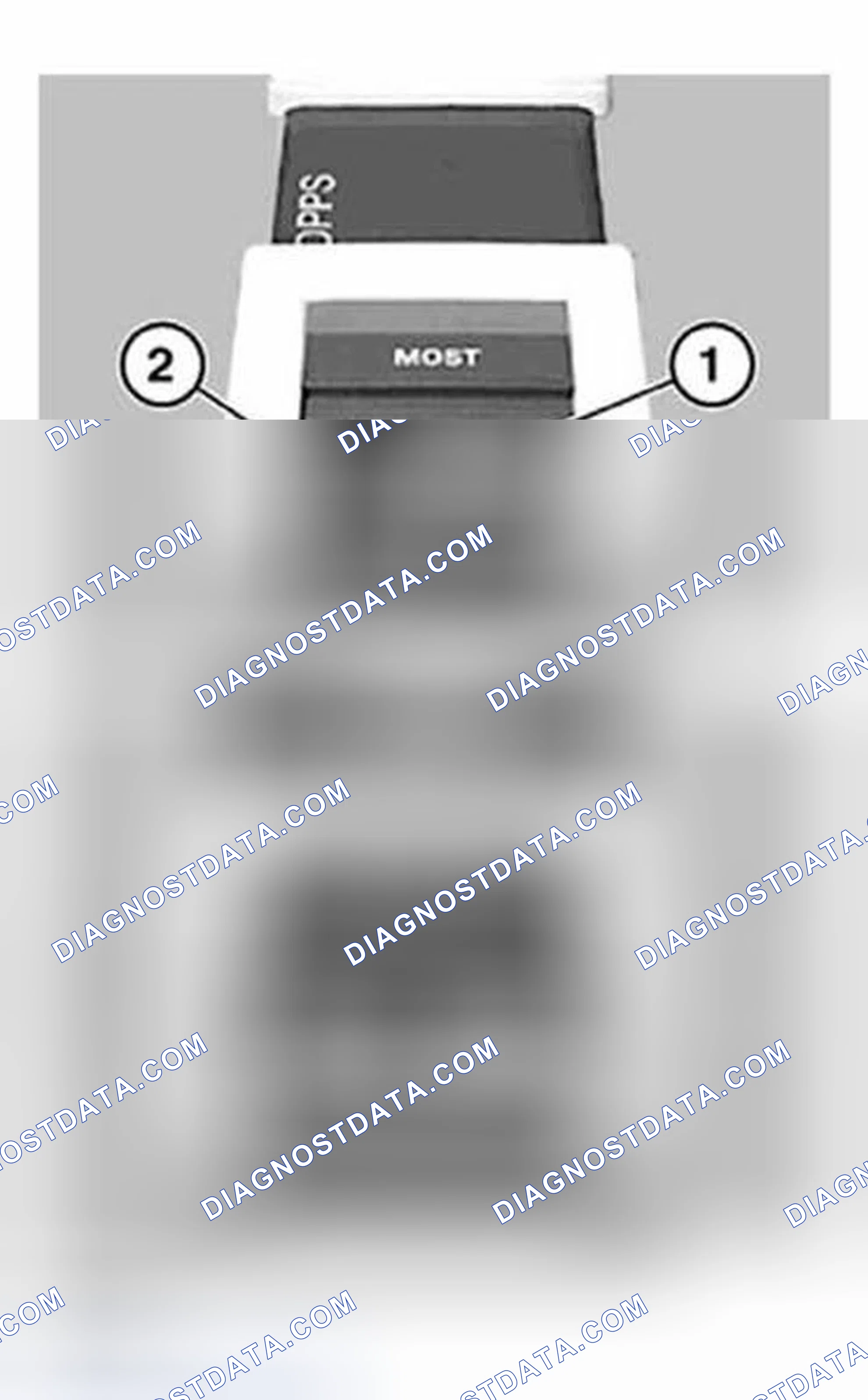 Scheme 564: MOST Connection
