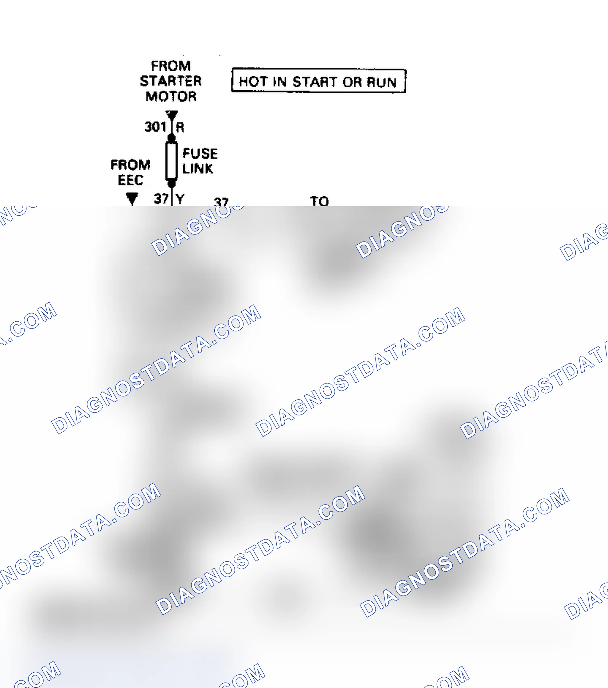 Scheme 31: Wiring Diagram For 2.3L With Single Tank