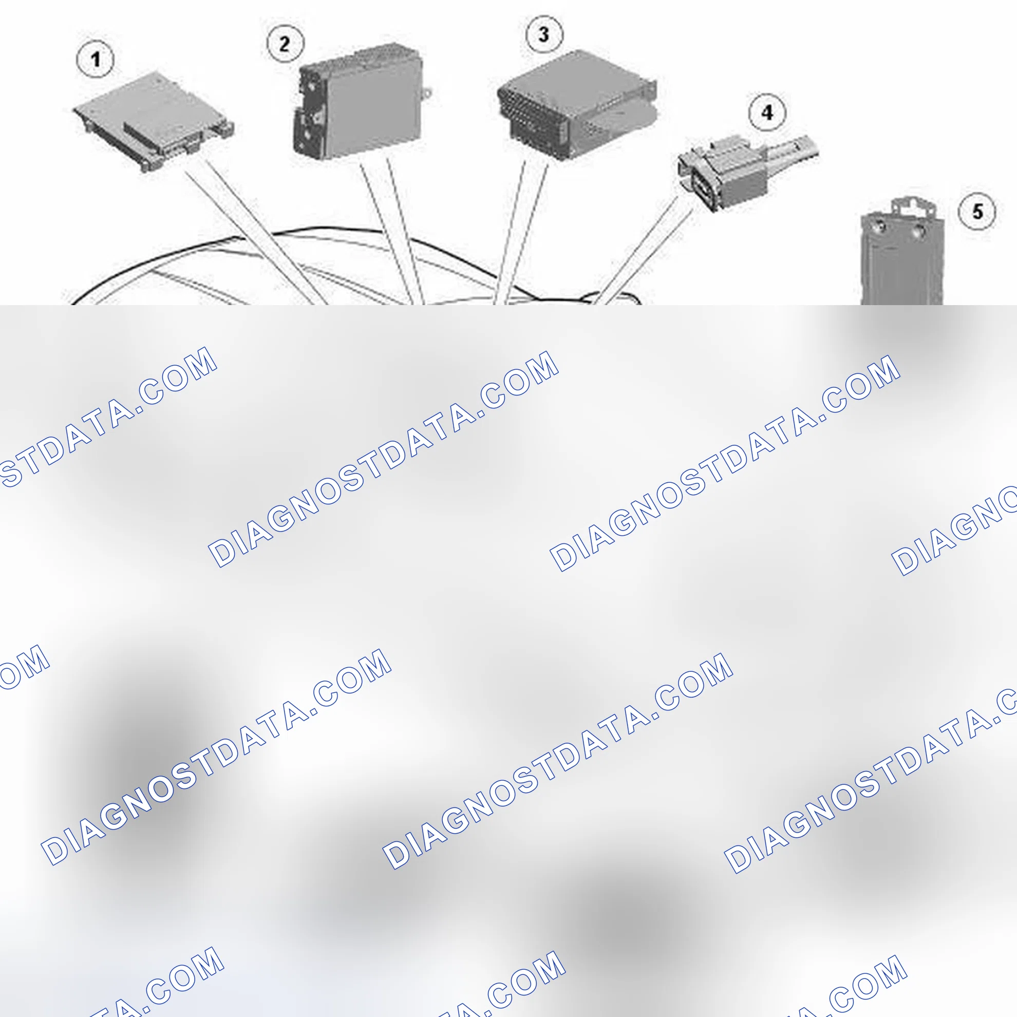 Scheme 1: COMPONENT LOCATION - MOST BUS