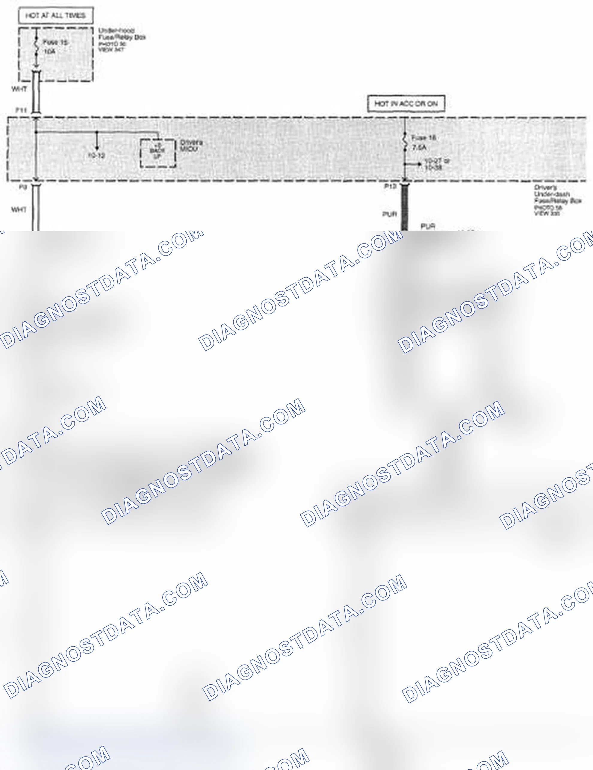 Scheme 421: Audio System Circuit Diagram - Without Navigation (Page 150)