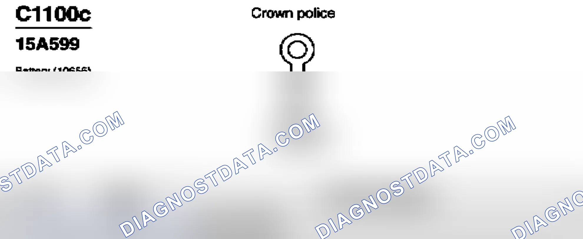 Scheme 262: Identifying Connectors C1100c, C1107, C1113, C1114, C1115 & C1116