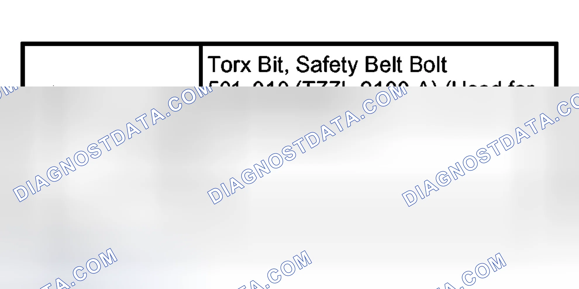 Scheme 55: Safety Belt Buckle - Detachable Anchor