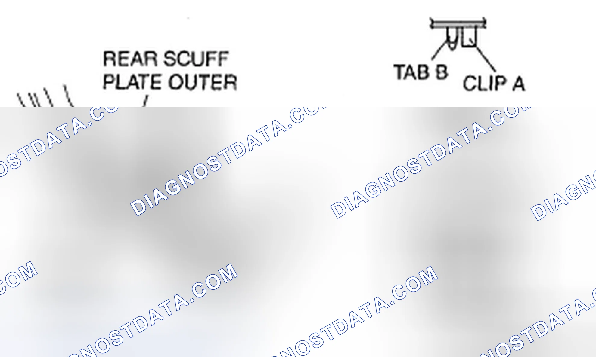 Scheme 56: Rear Scuff Plate Outer