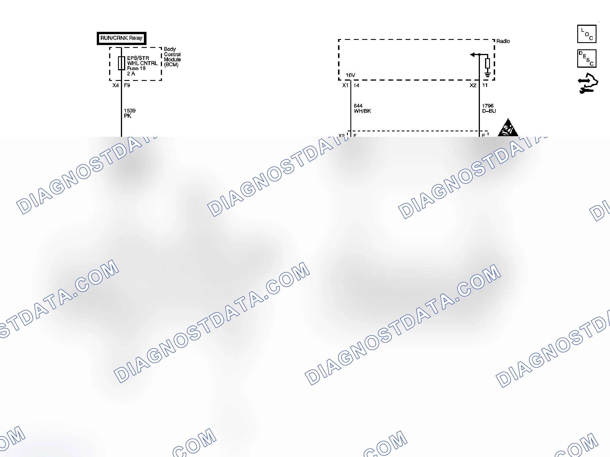 Scheme 1: Steering Wheel Secondary/Configurable Control Schematics