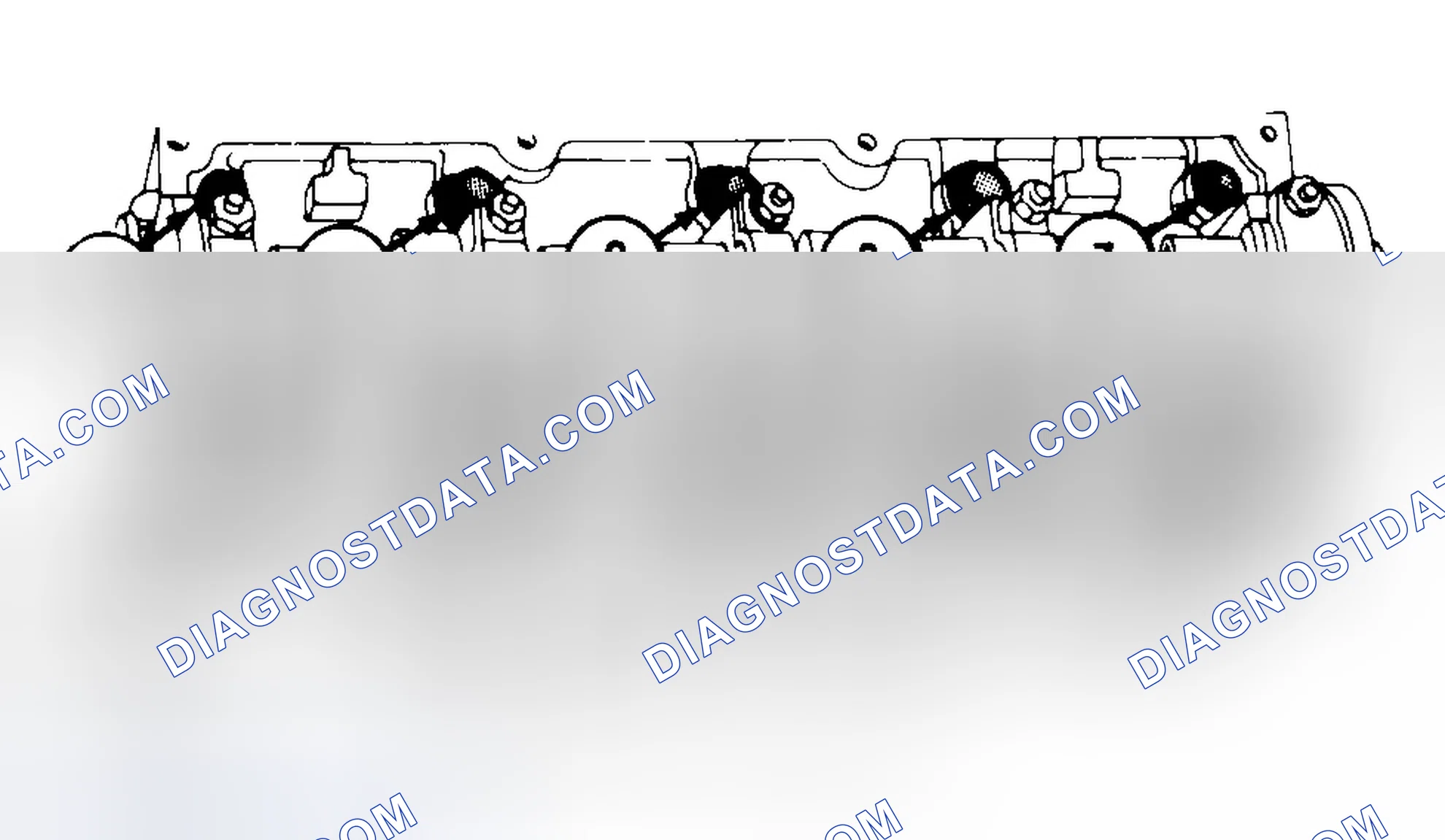 Scheme 7: Typical Cylinder Head Tightening or Loosening Sequence