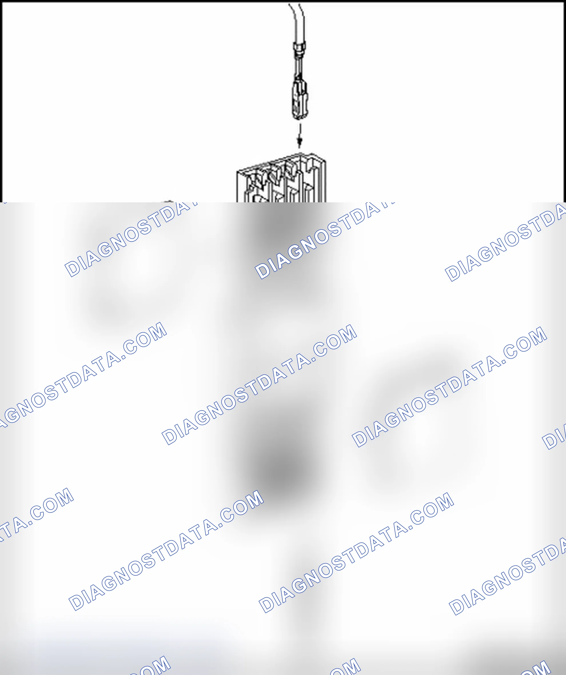 Scheme 479: Terminal Housings with Insulation Displacement Terminal, Repairing