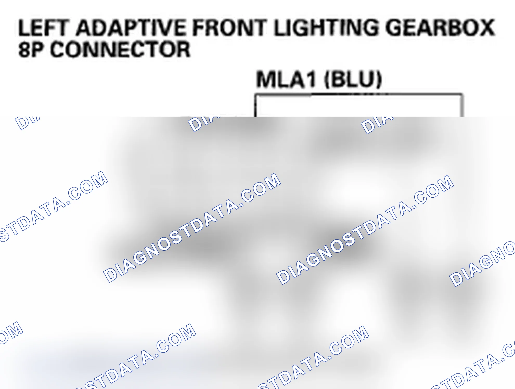 Scheme 18: DTC B2136: Left Adaptive Front Lighting Gearbox Motor Signal Error