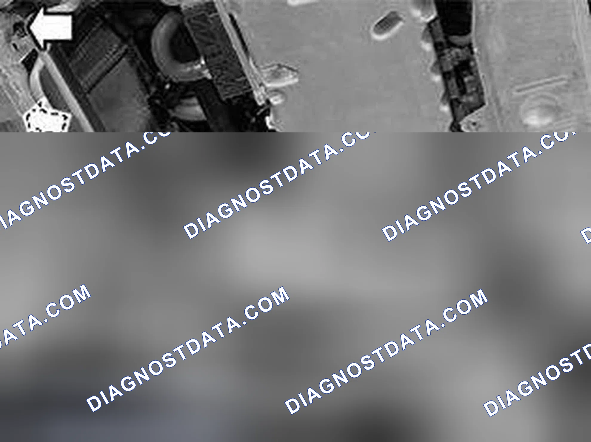 Scheme 53: Removing the screws and nuts for the engine pad, engine stabilizer brace and steering gear