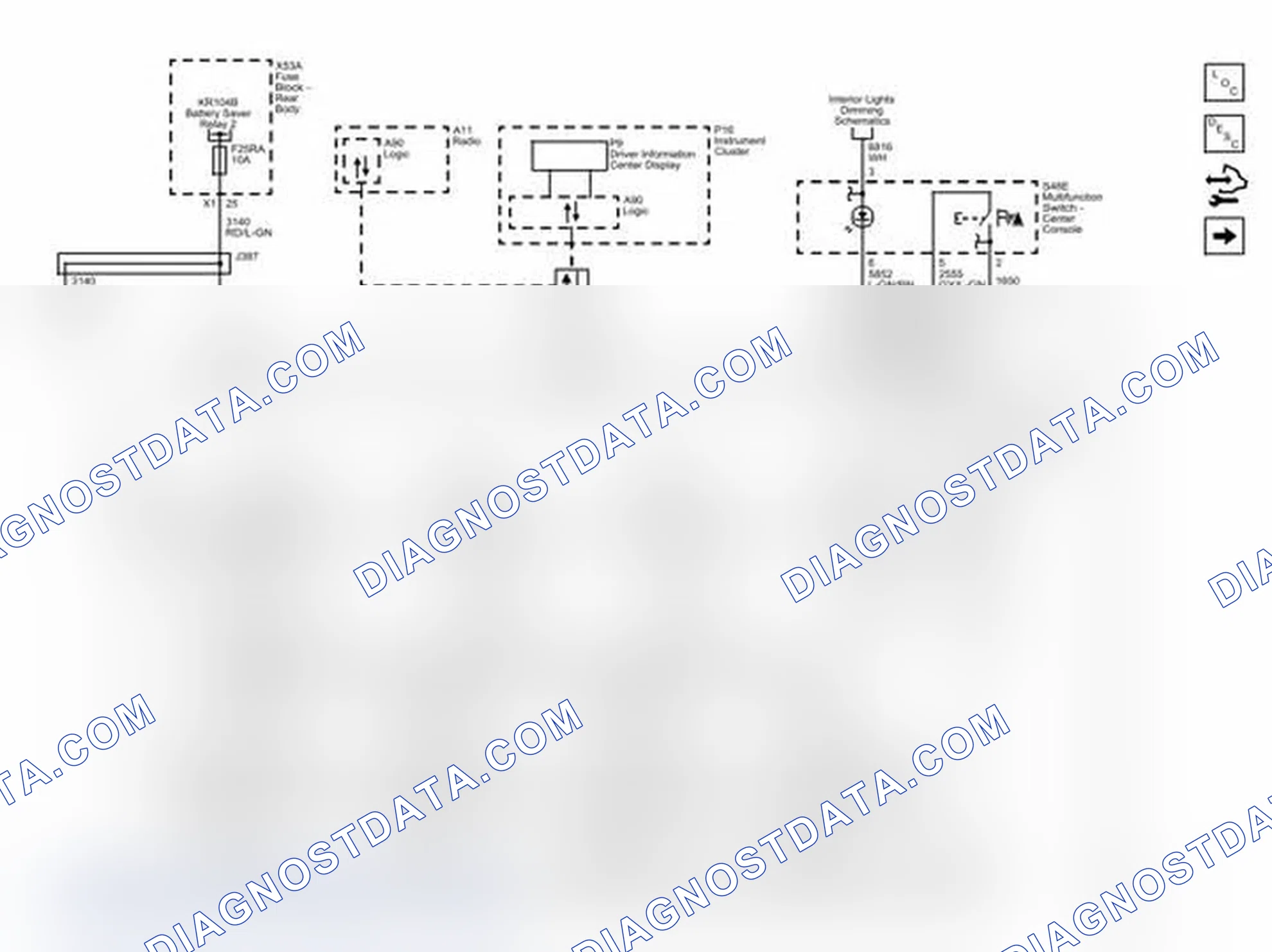 Scheme 1: Power, Ground, and Rear Sensors (UD5)