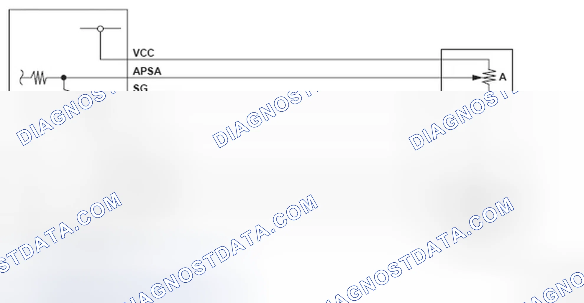 Scheme 274: Accelerator Pedal Position (APP) Sensor Circuit Diagram