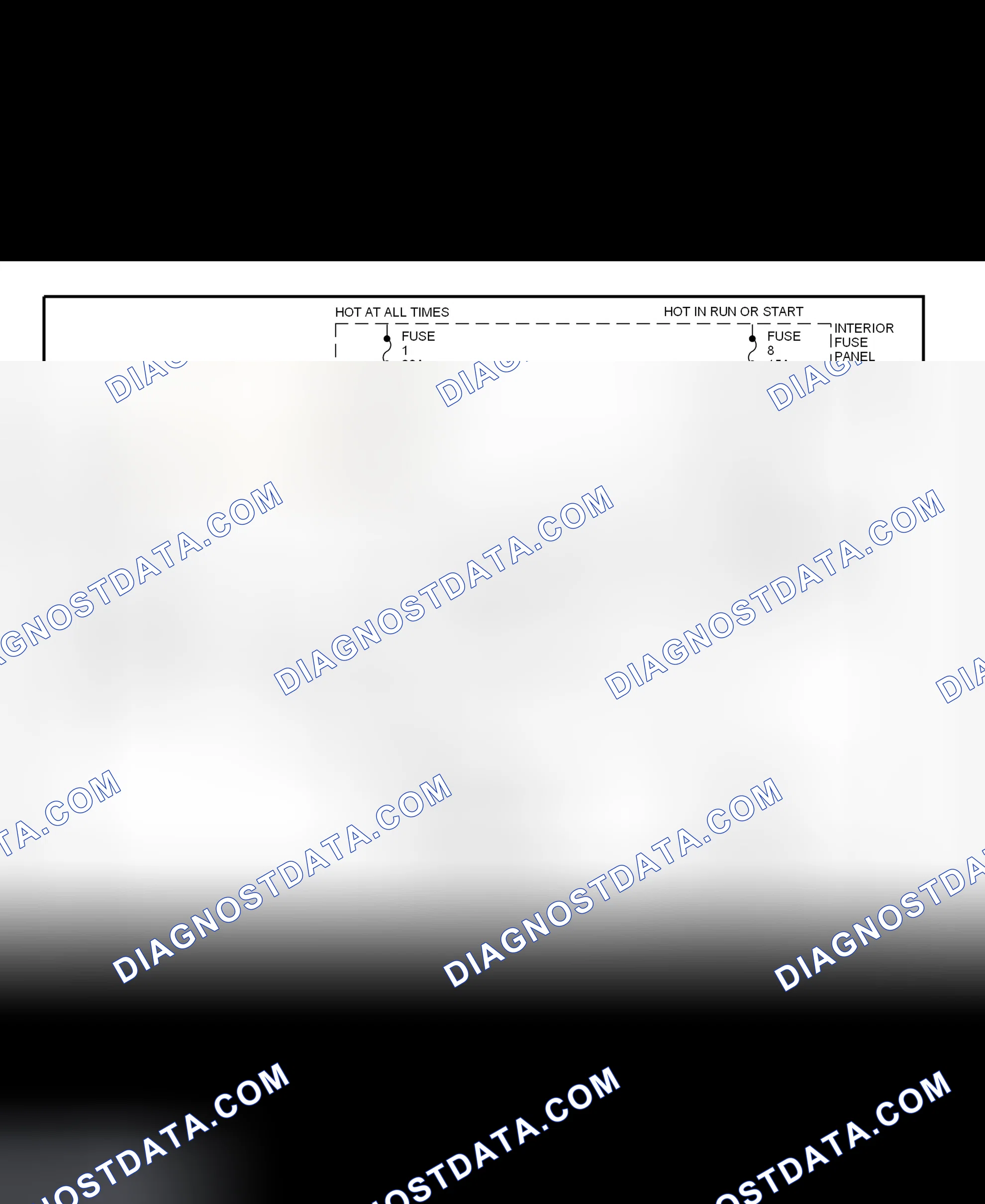 Scheme 75: Shift Interlock System Wiring Diagram (1997 Probe)