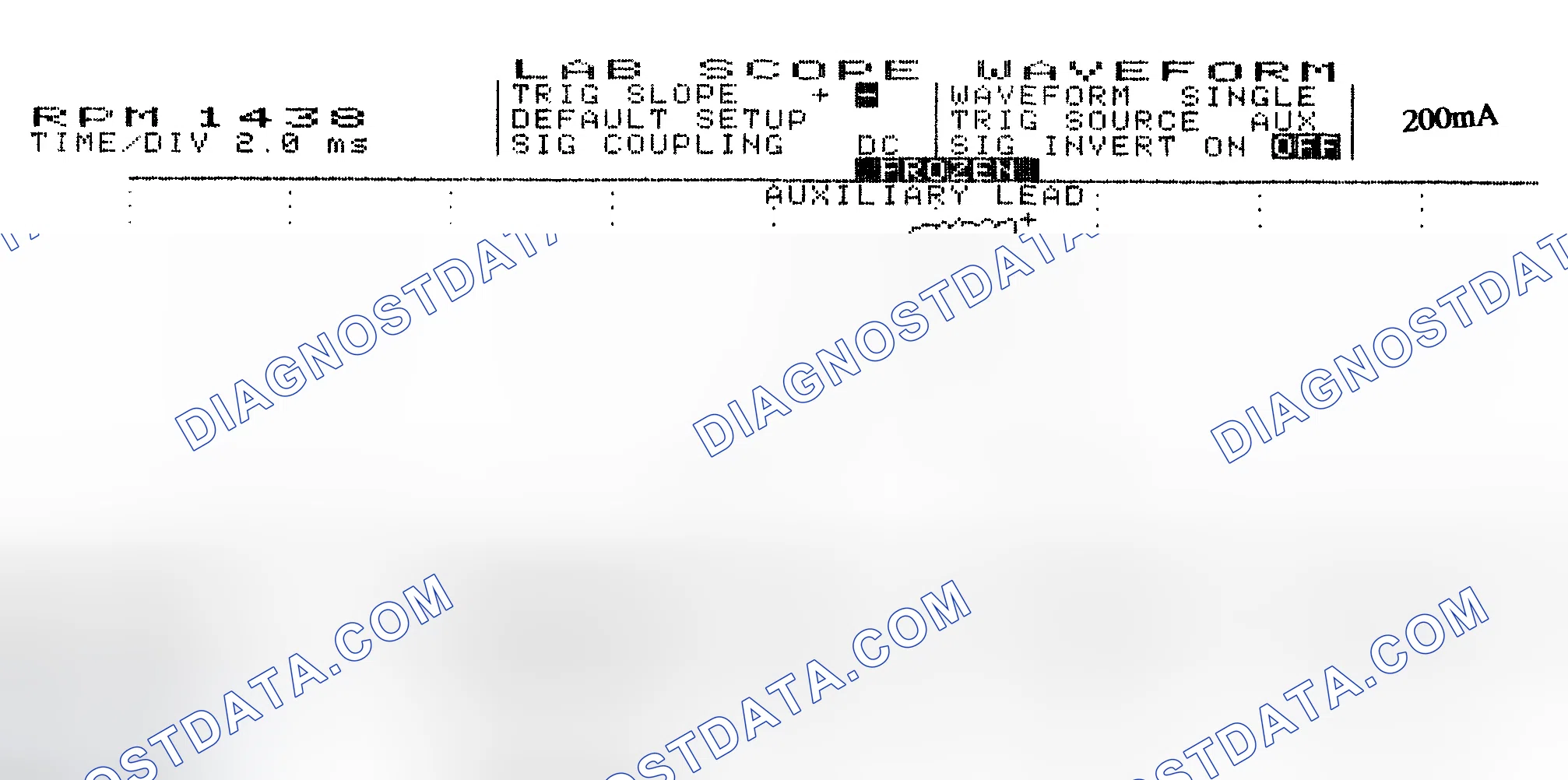 Scheme 15: Single Injector w/Normal Current Flow - Current Pattern