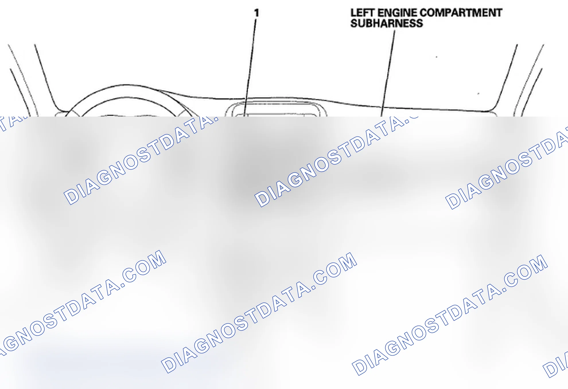 Scheme 24: Identifying Left Engine Compartment Subharness