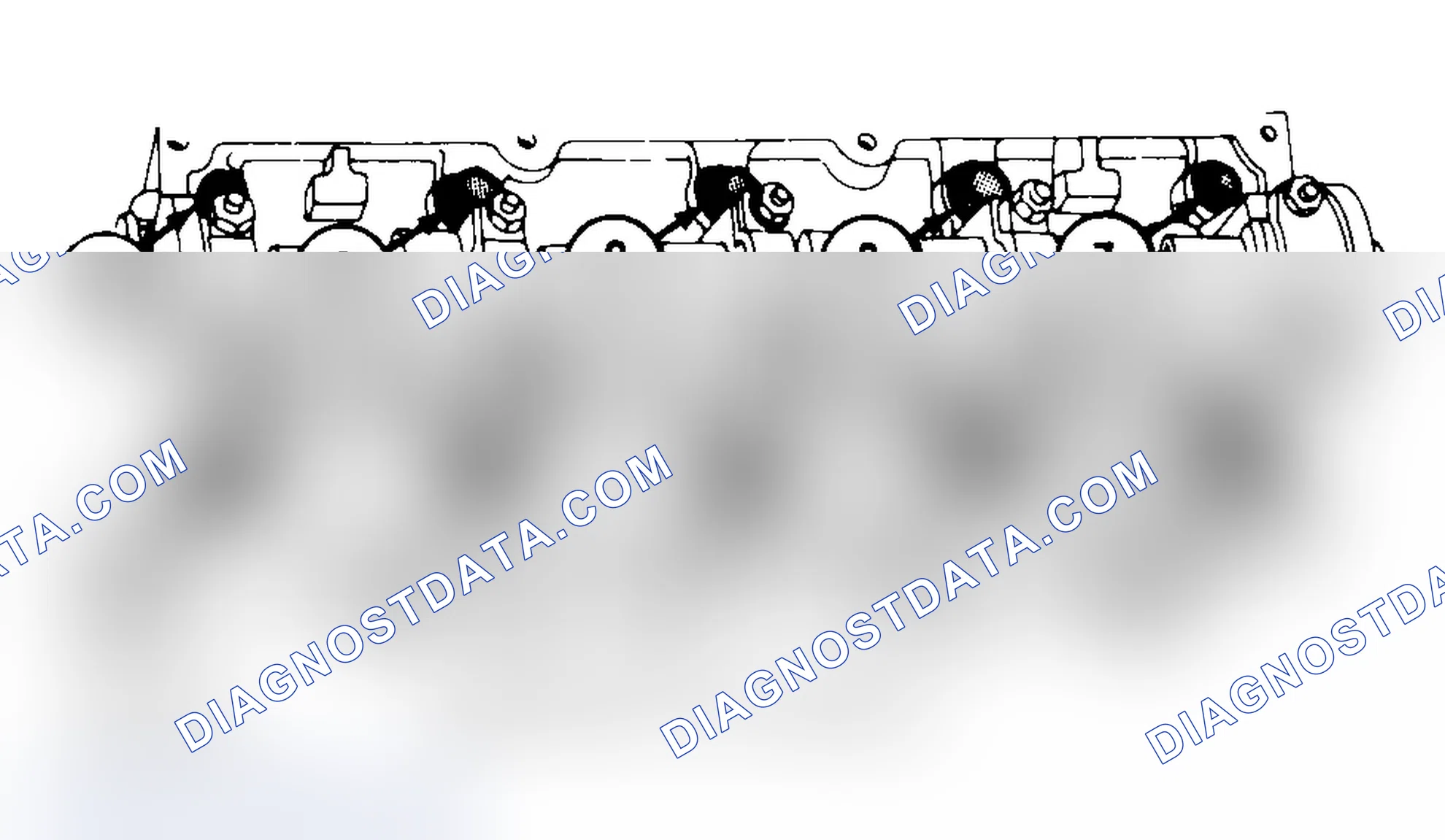 Scheme 3: Typical Cylinder Head Tightening or Loosening Sequence