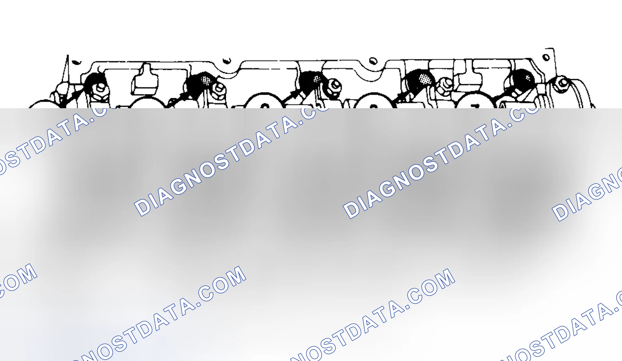 Scheme 7: Typical Cylinder Head Tightening or Loosening Sequence