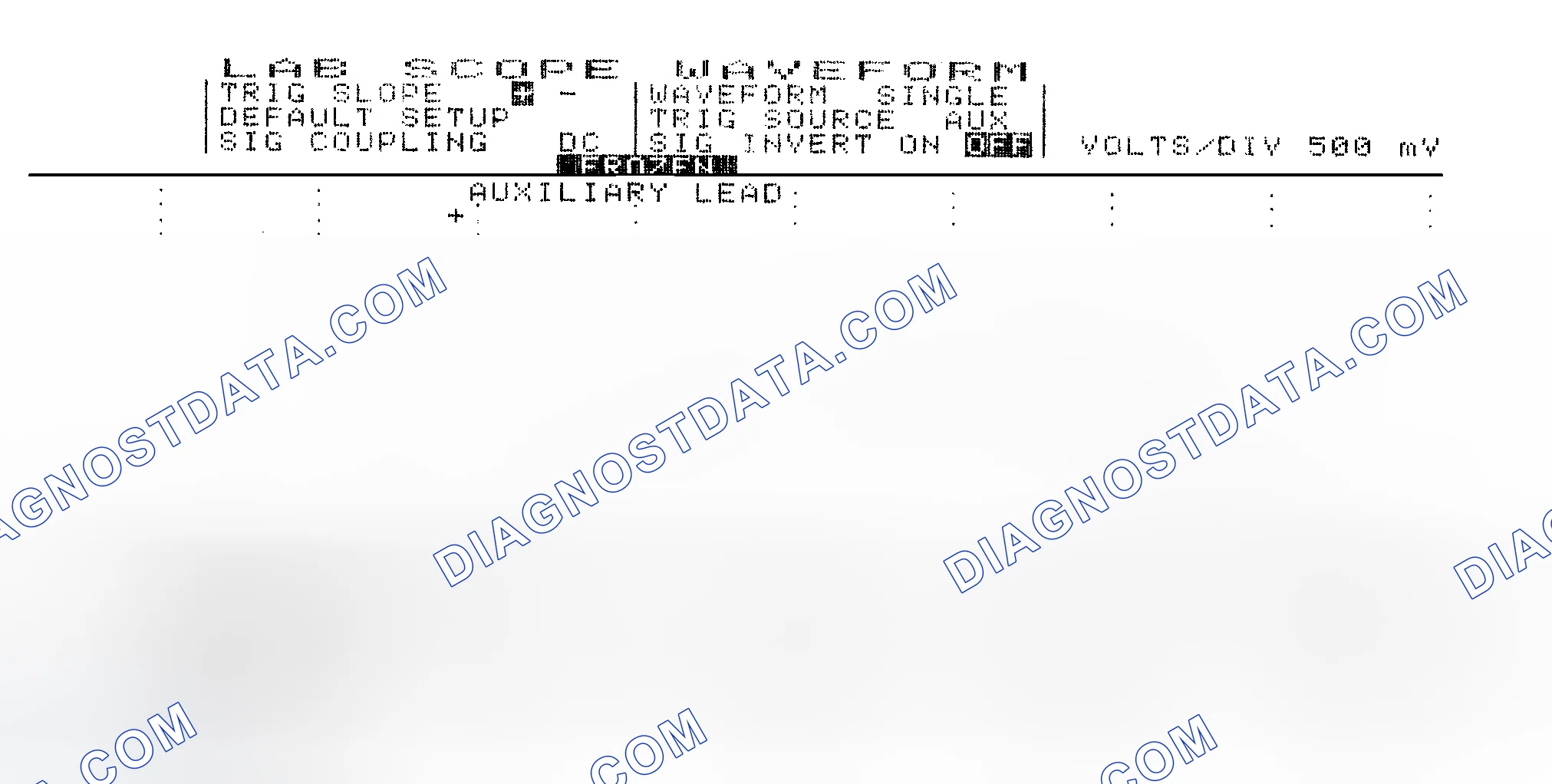 Scheme 14: Single Injector w/Excessive Current Flow - Current Pattern