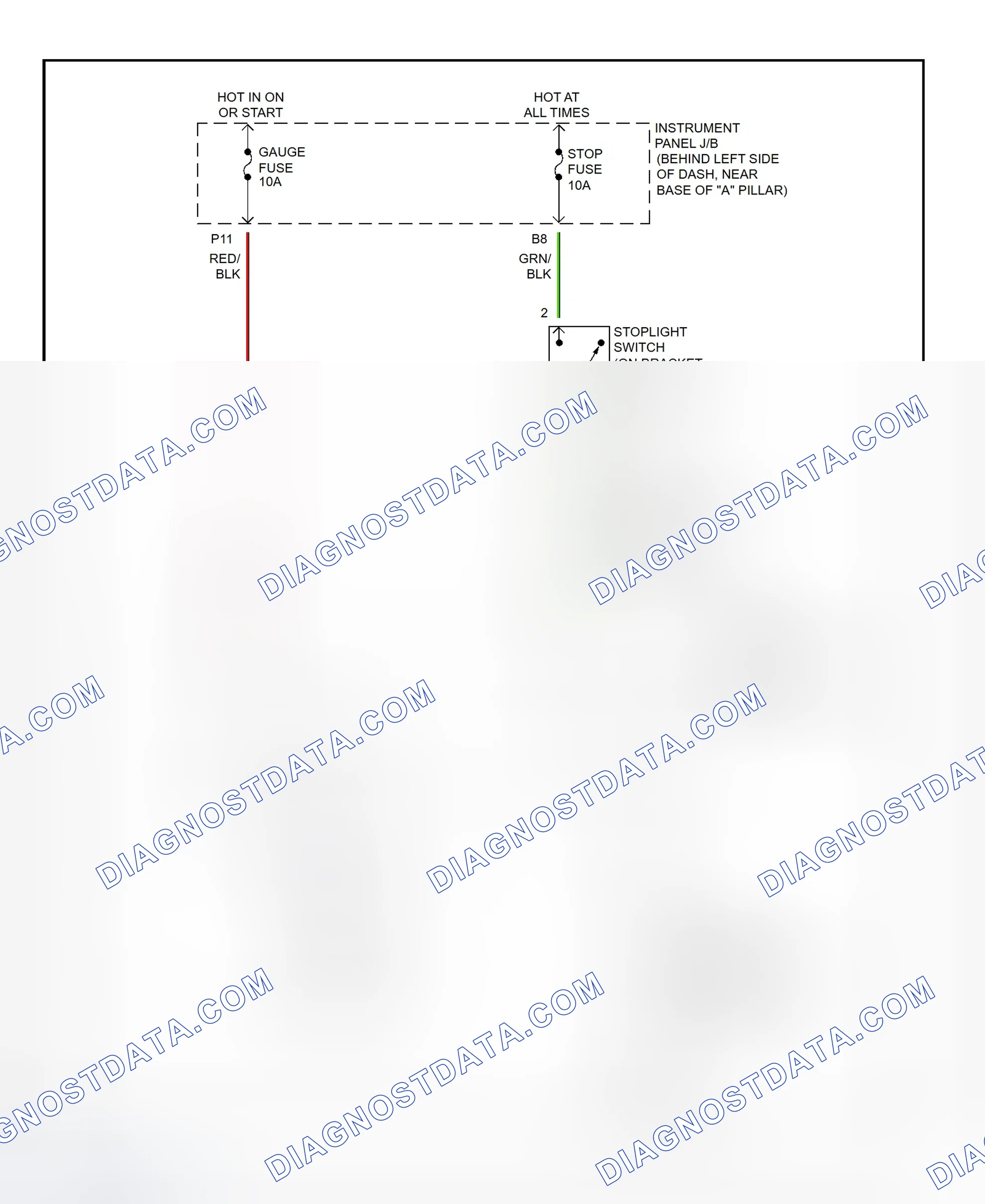 Scheme 302: Shift Interlock System Wiring Diagram (2001 - Toyota ECHO)