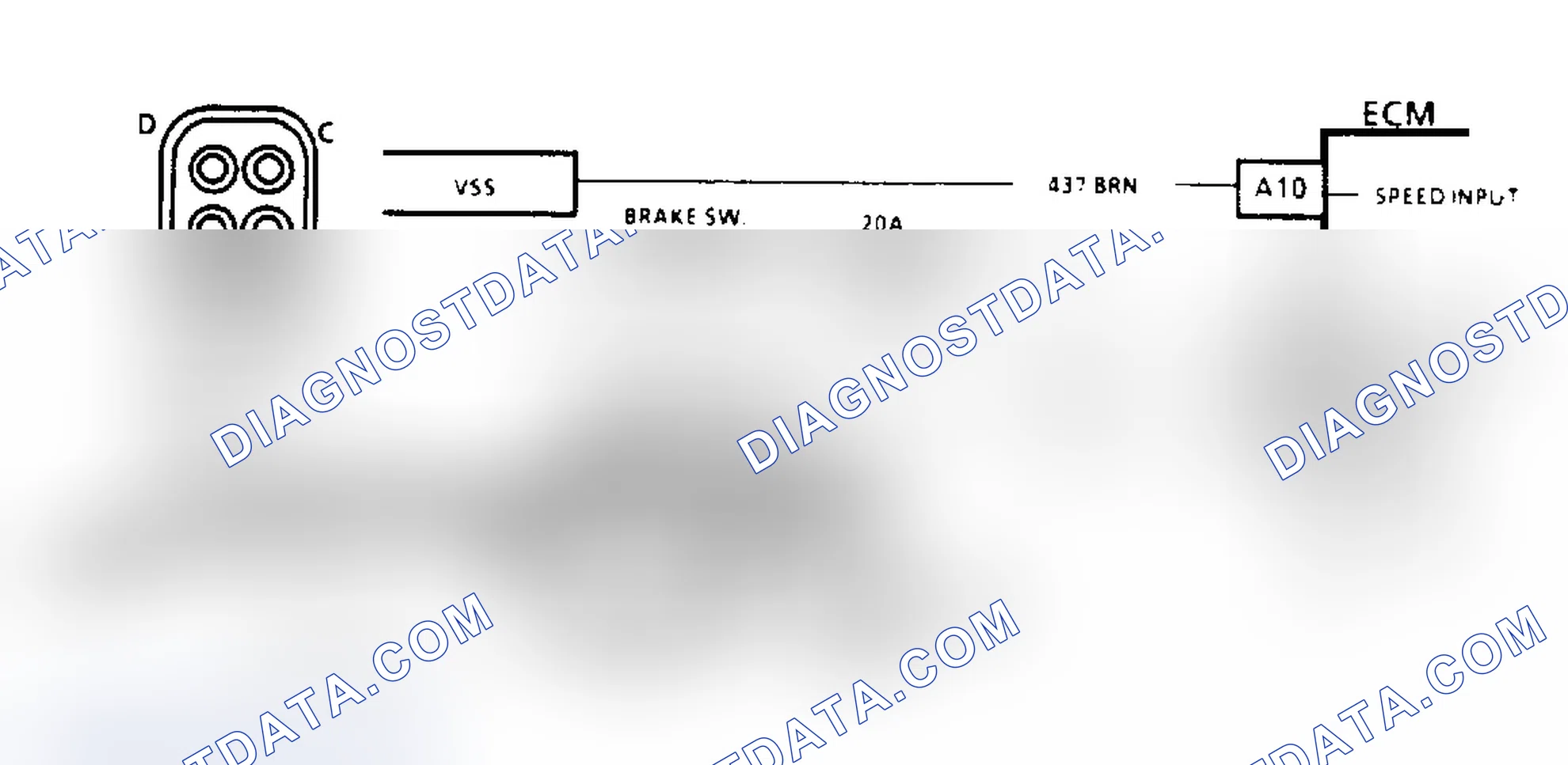 Scheme 154: TCC Elect. Diagnosis Schematic Diagram (4.3/5.0/5.7L Under 8500 GVW)