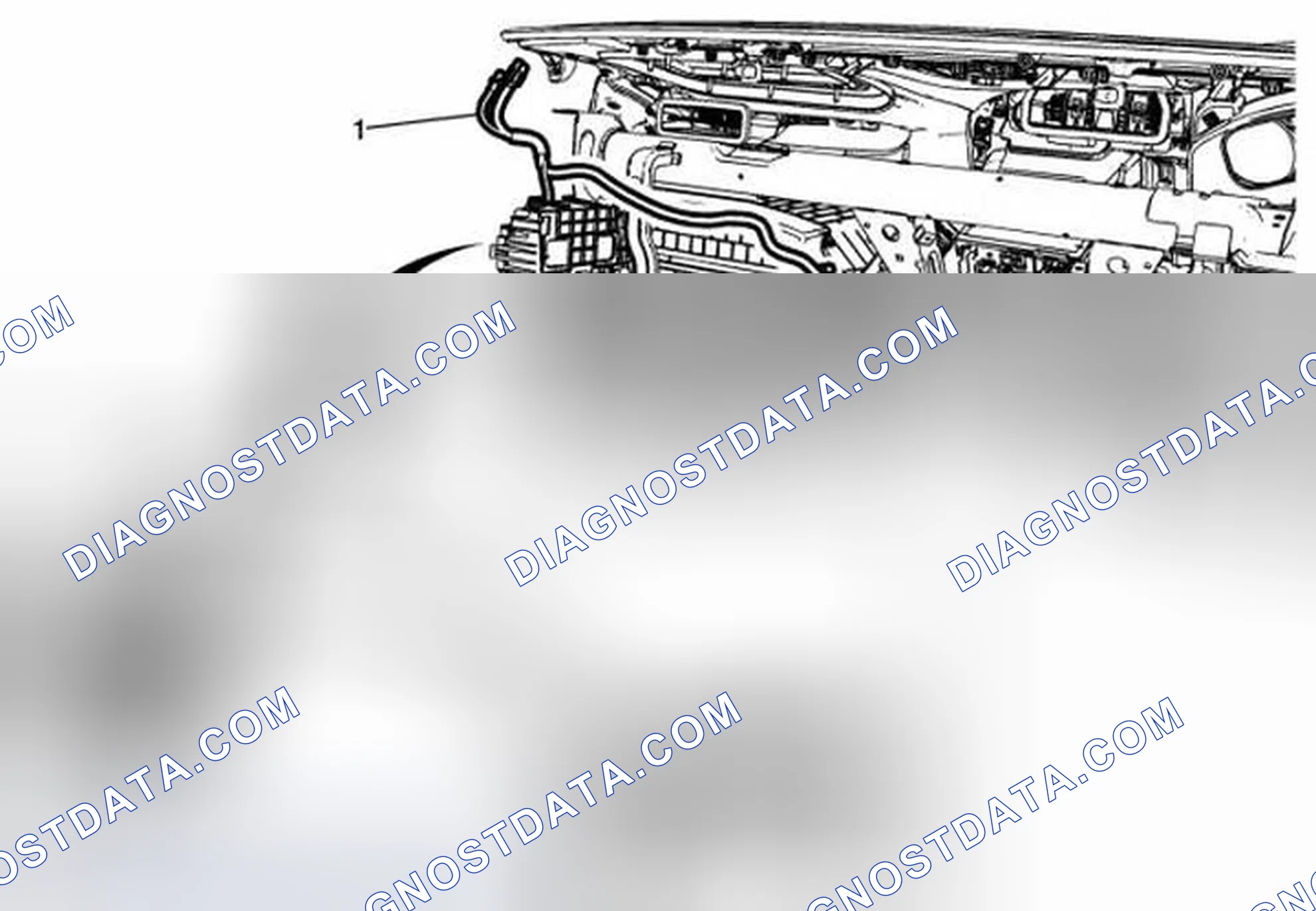 Scheme 17: Digital Radio, Mobile Telephone, and Vehicle Location Antenna Cable Replacement (dashboard)