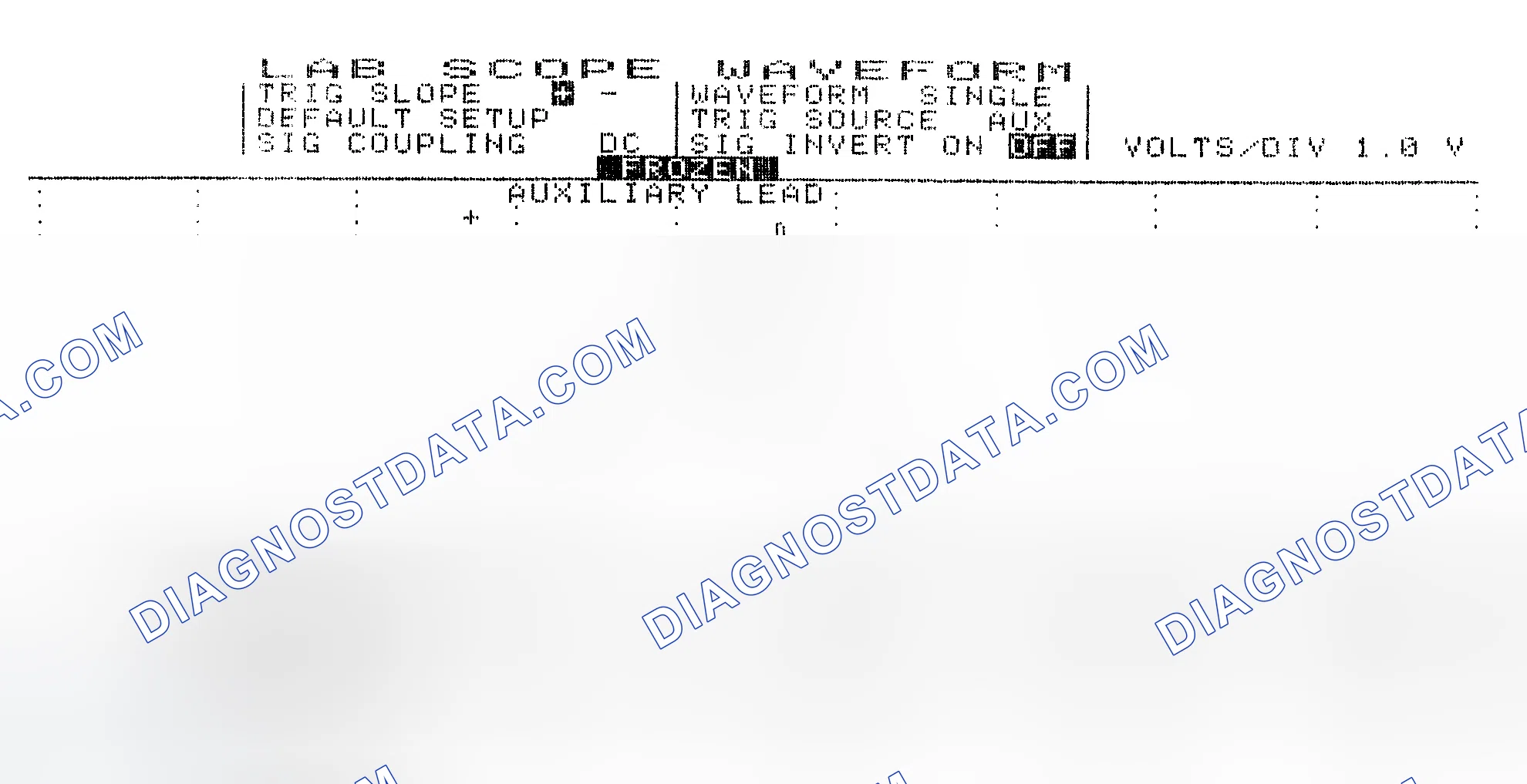 Scheme 19: Single Injector w/Excessive Current Flow - Current Pattern