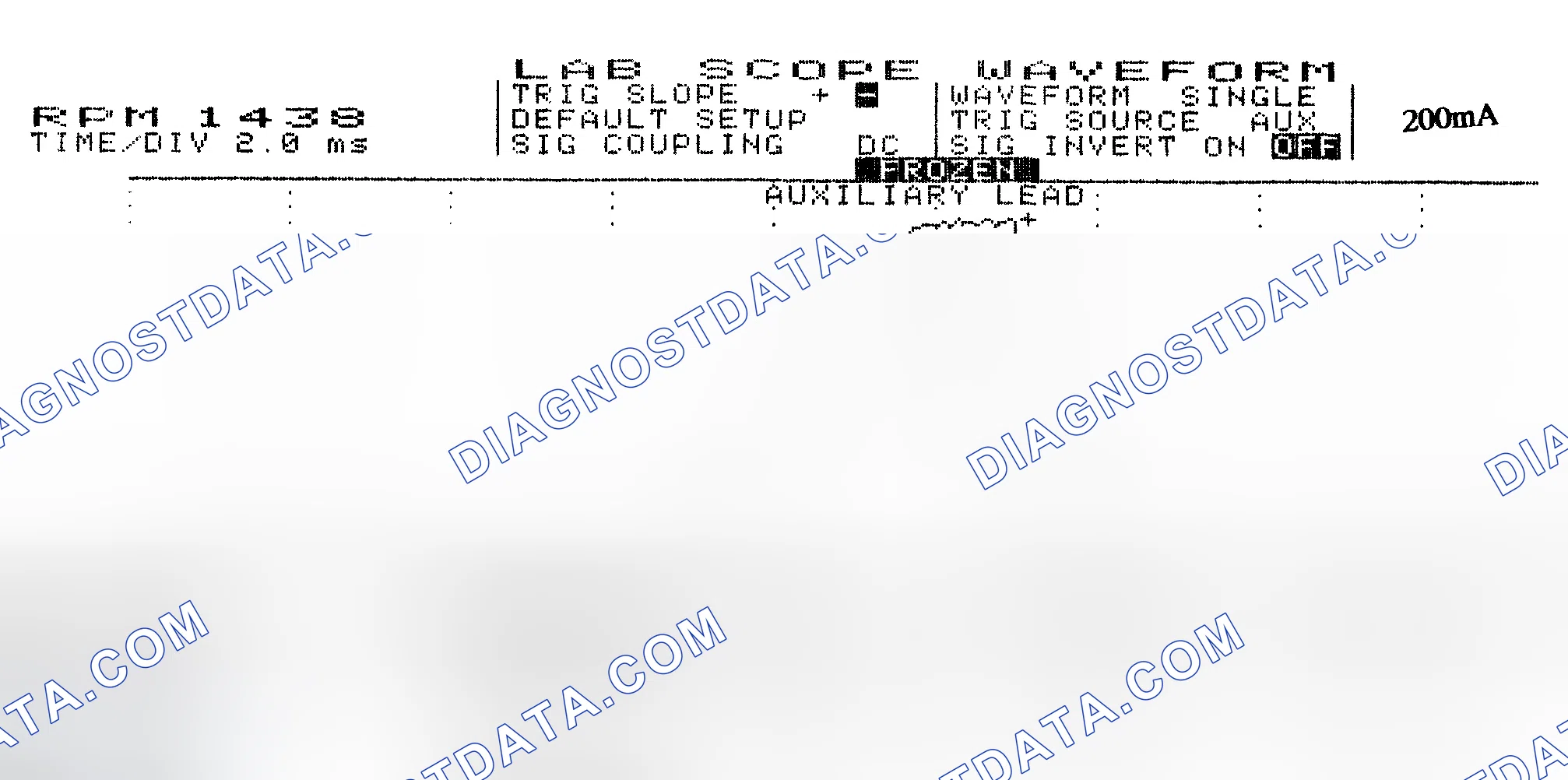 Scheme 15: Single Injector w/Normal Current Flow - Current Pattern
