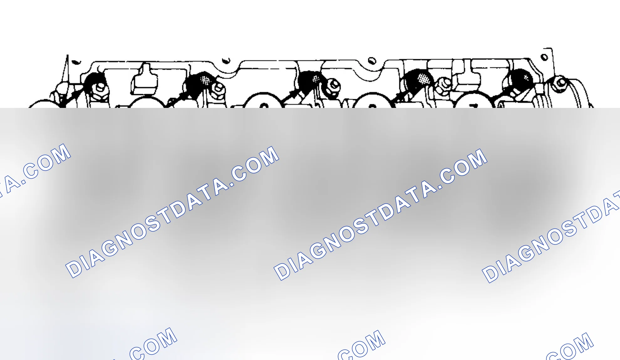 Scheme 7: Typical Cylinder Head Tightening or Loosening Sequence