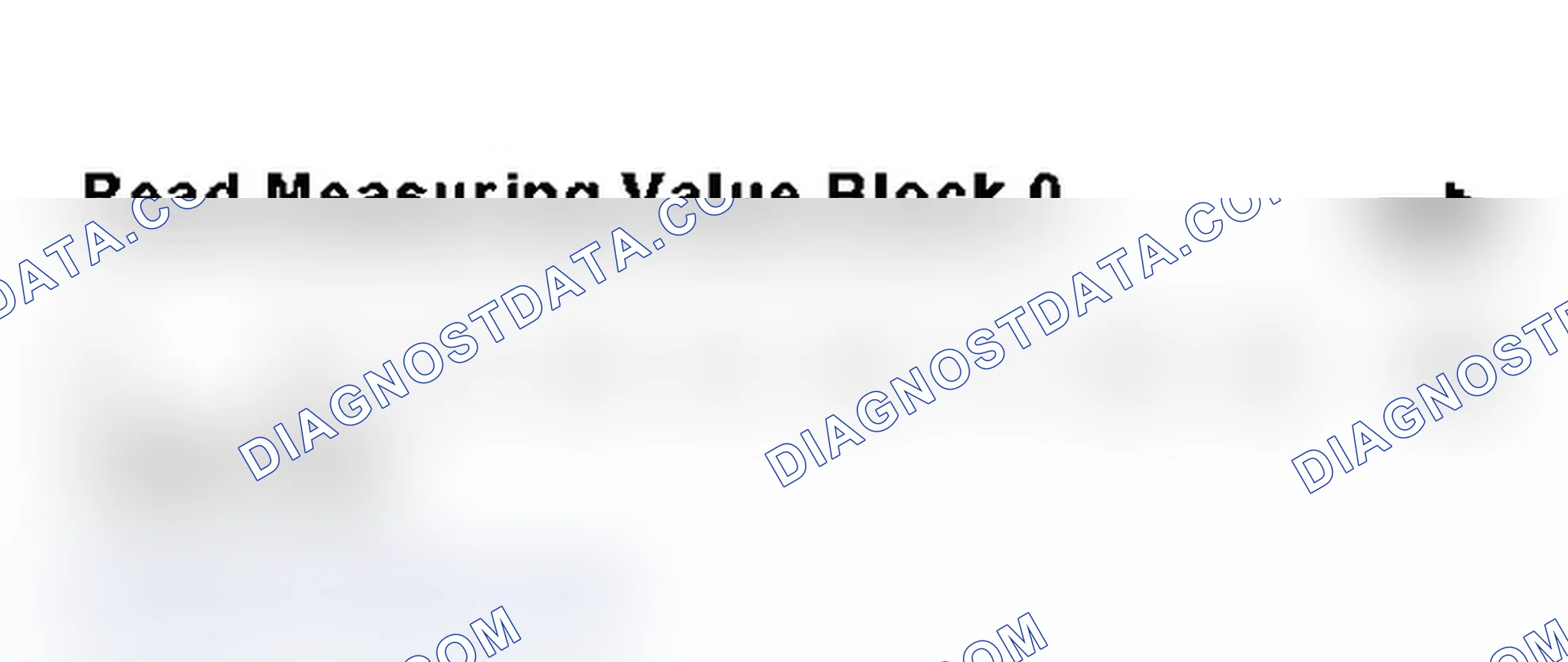 Scheme 122: Identifying VAG1551 Scan Tool Display - Read Measuring Value Block (3 Of 4)