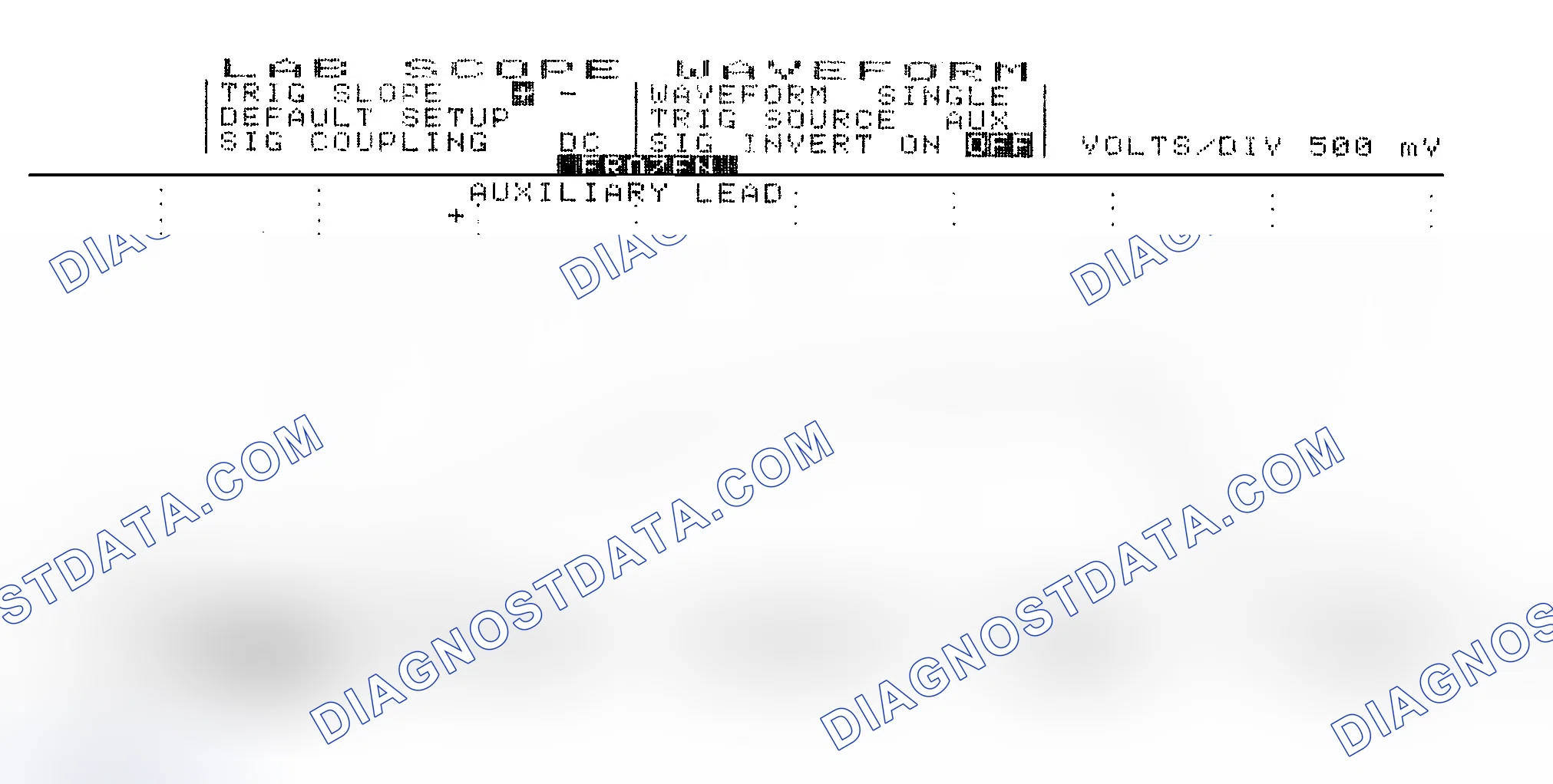 Scheme 14: Single Injector w/Excessive Current Flow - Current Pattern
