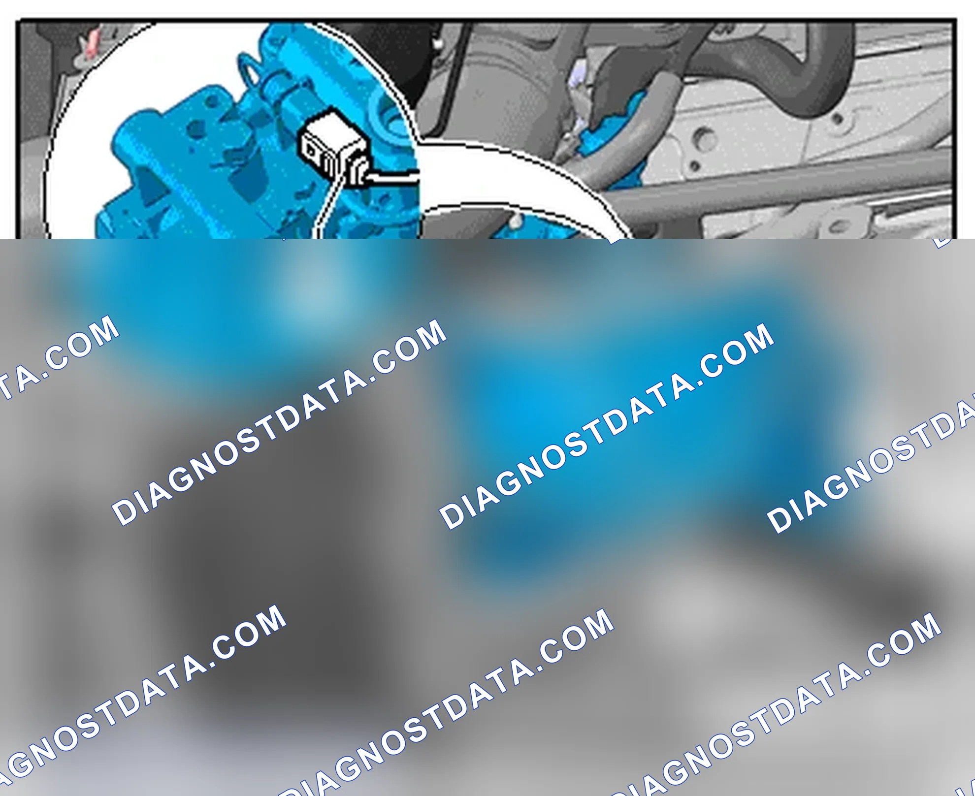 Scheme 408: A/C COMPRESSOR ON BRACKET