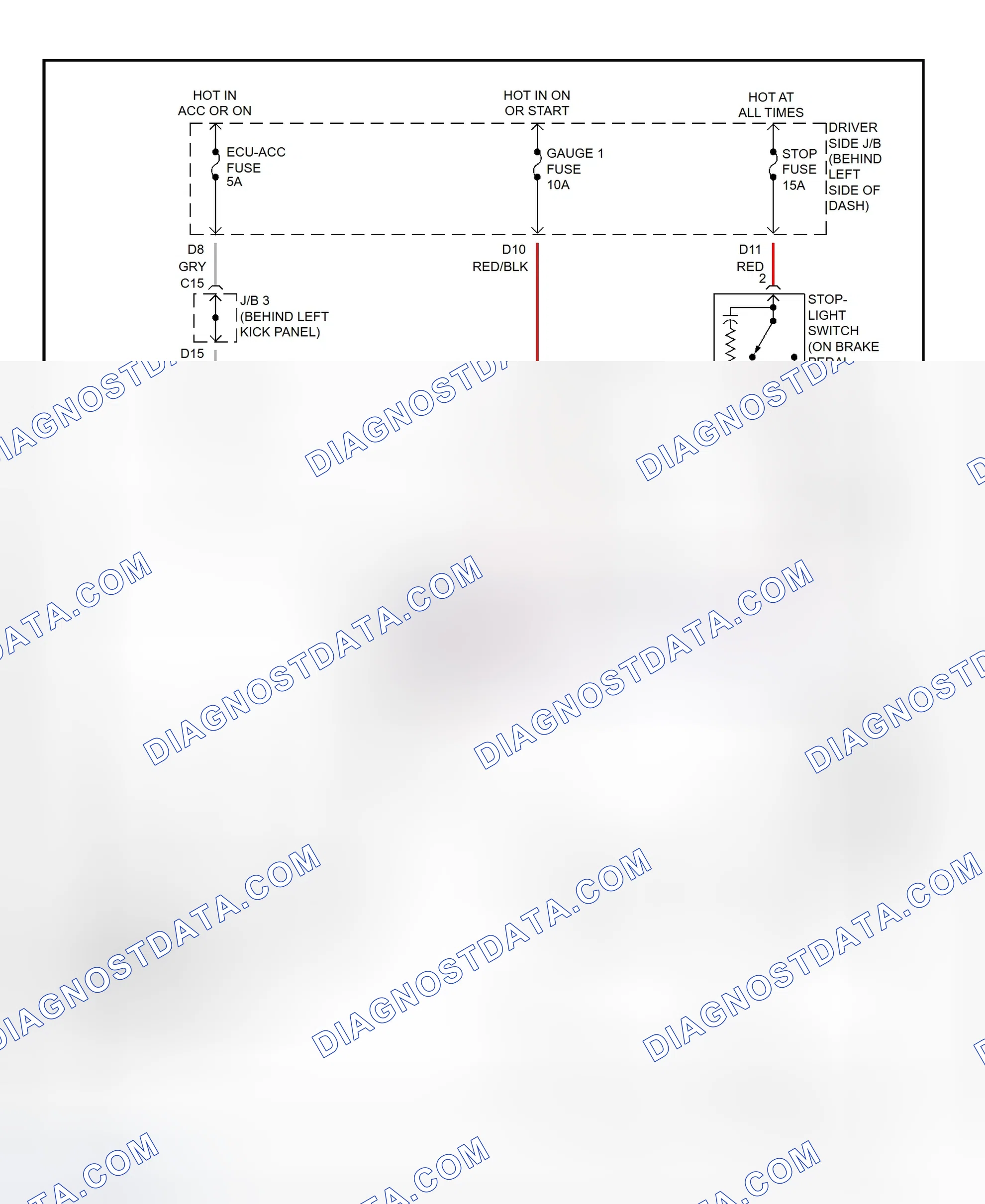 Scheme 317: Shift Interlock System Wiring Diagram (2002 - Toyota Avalon)