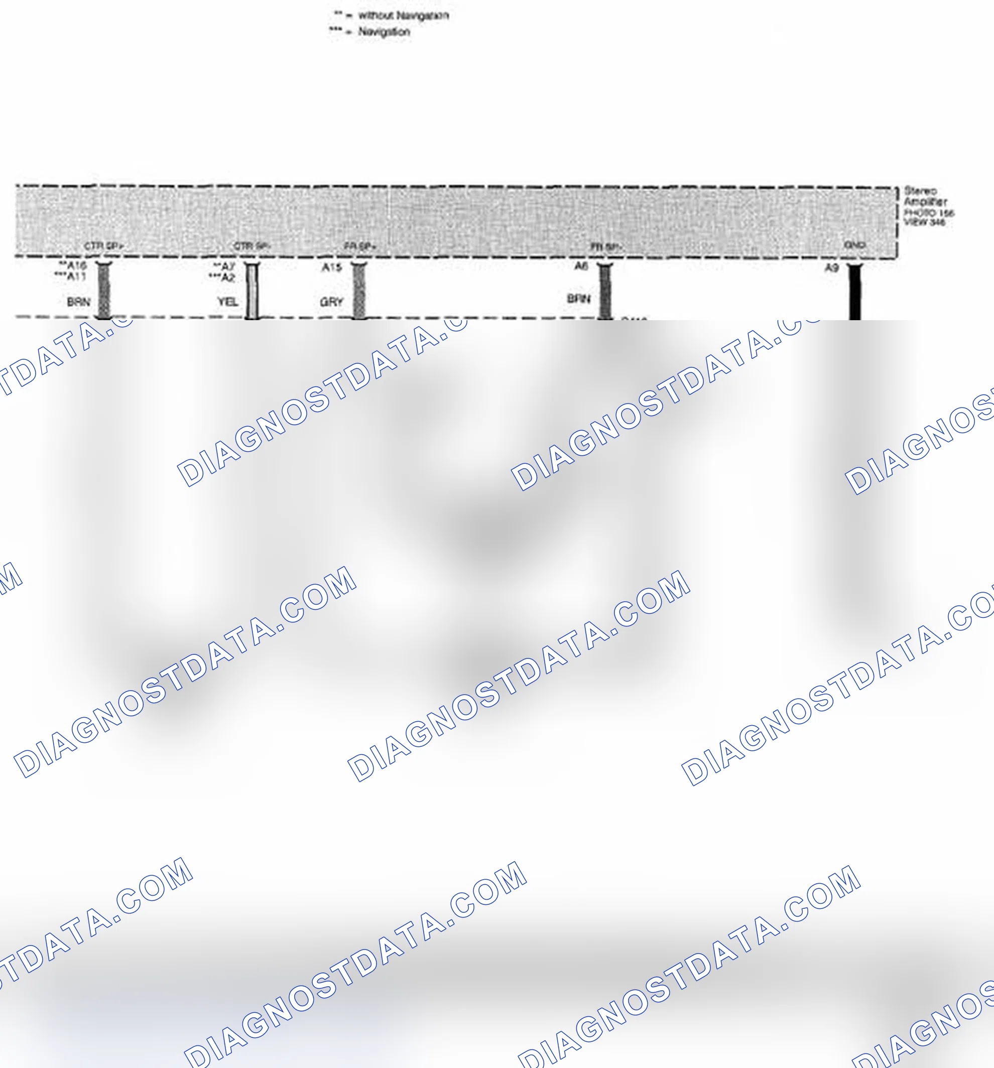 Scheme 466: HFL System (HandsFreeLink) Circuit Diagram (Page 152-12)