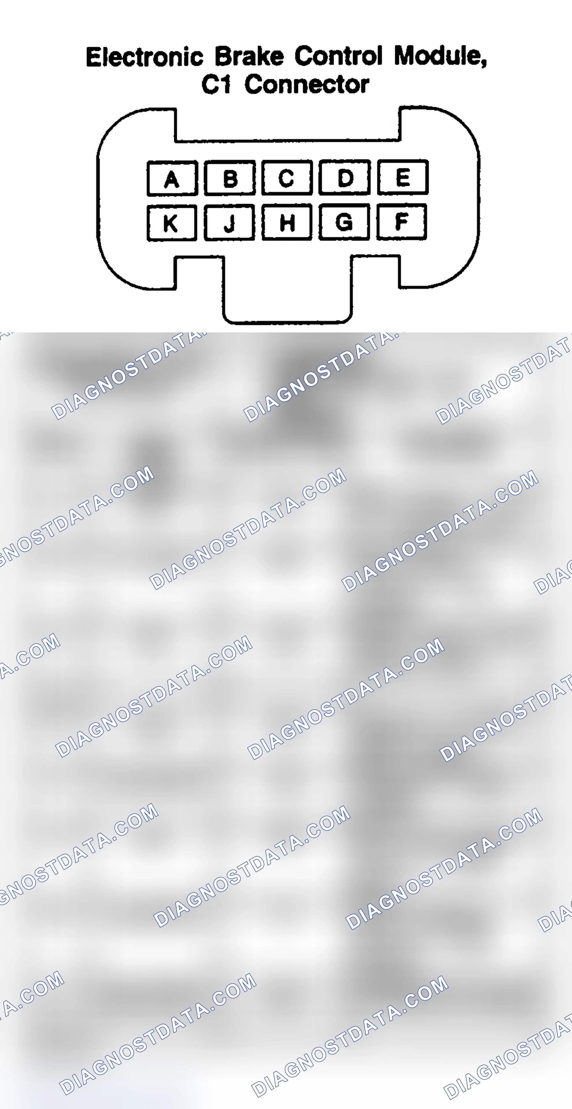 Scheme 143: ELECTRONIC BRAKE CONTROL MODULE (C1)
