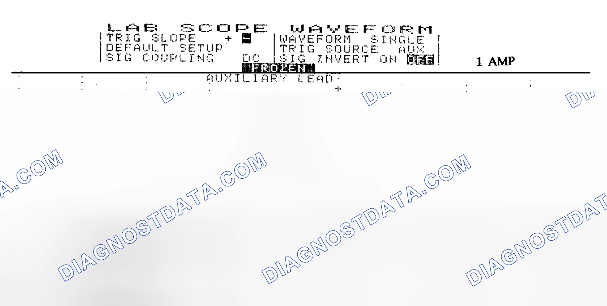 Scheme 20: Single Injector w/Normal Current Flow - Current Pattern