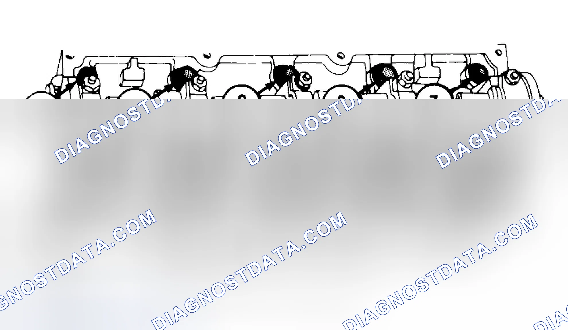 Scheme 7: Typical Cylinder Head Tightening or Loosening Sequence