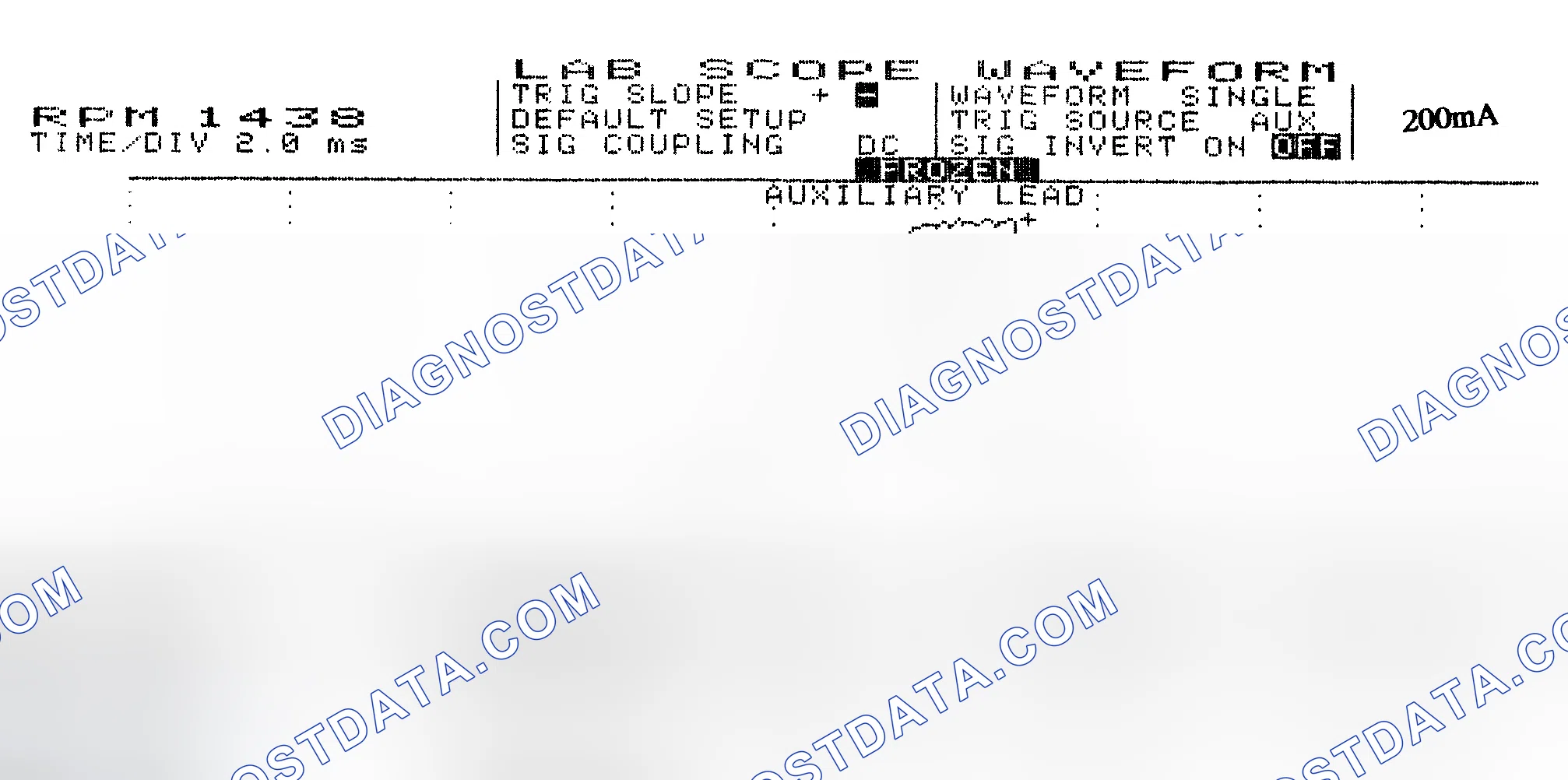 Scheme 15: Single Injector w/Normal Current Flow - Current Pattern
